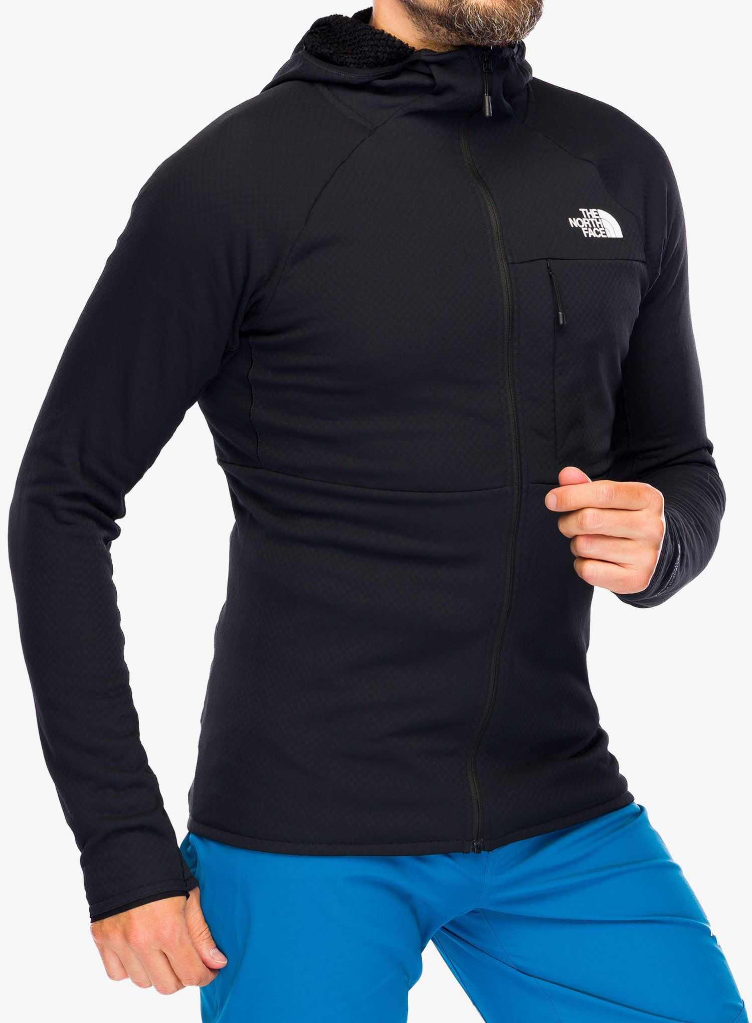 Поларен суичър The North Face Summit Futurefleece FZ Hoodie - black