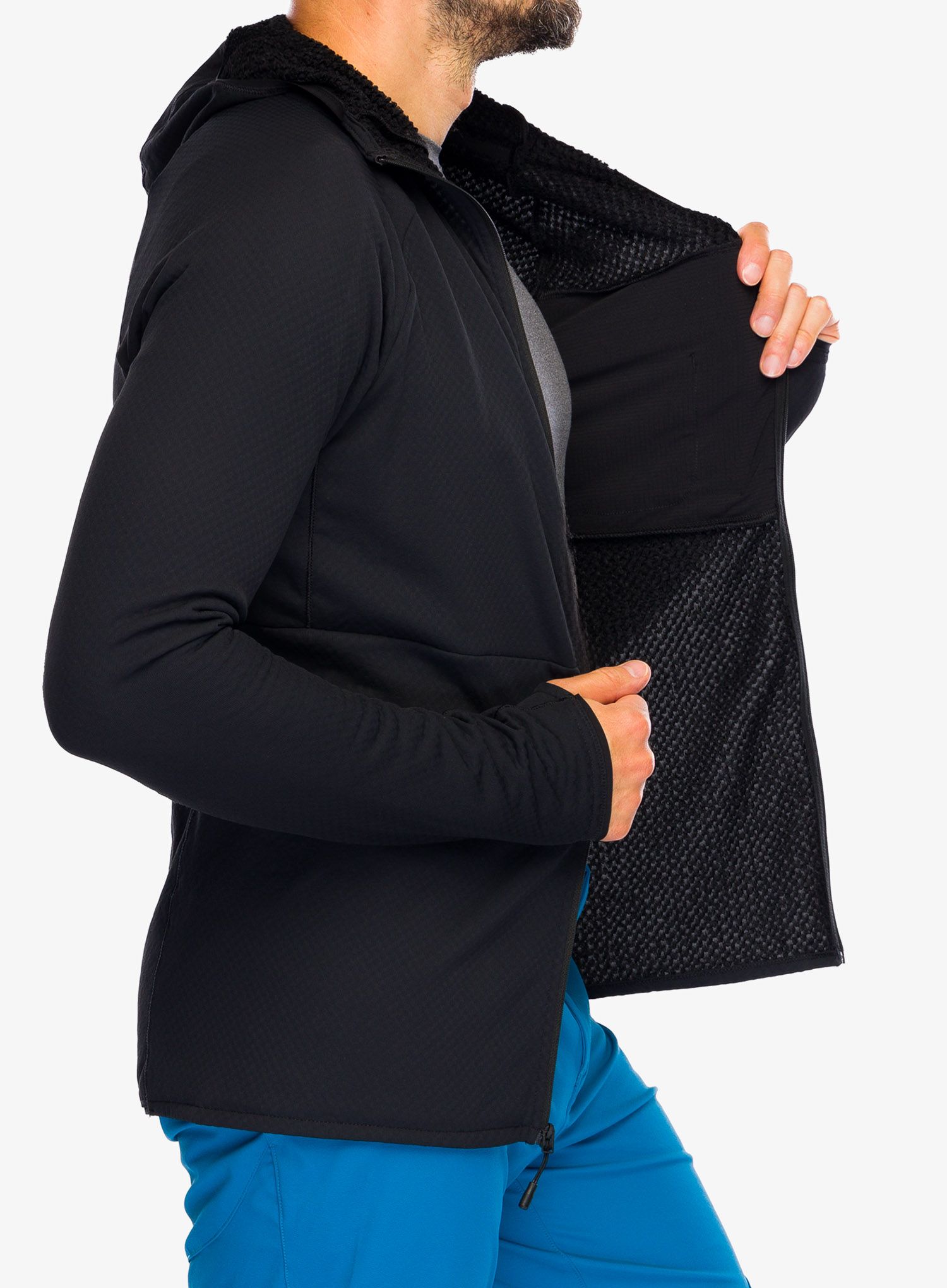 Поларен суичър The North Face Summit Futurefleece FZ Hoodie - black