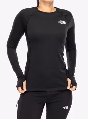 Дамски термоактивен суичър The North Face Summit Pro 120 Crew - tnf black