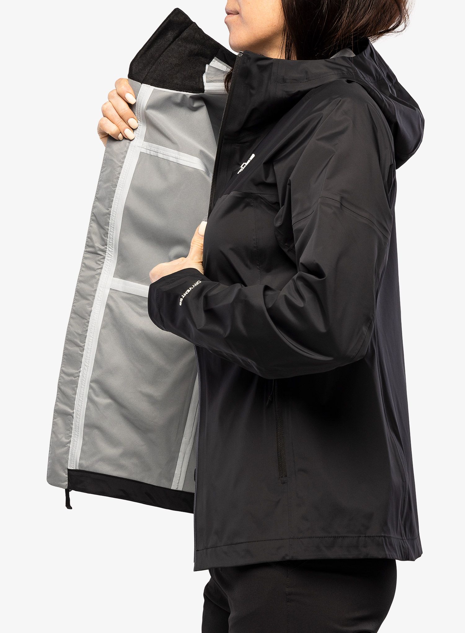 Дамско яке с мембрана The North Face West Basin DryVent Jacket - black