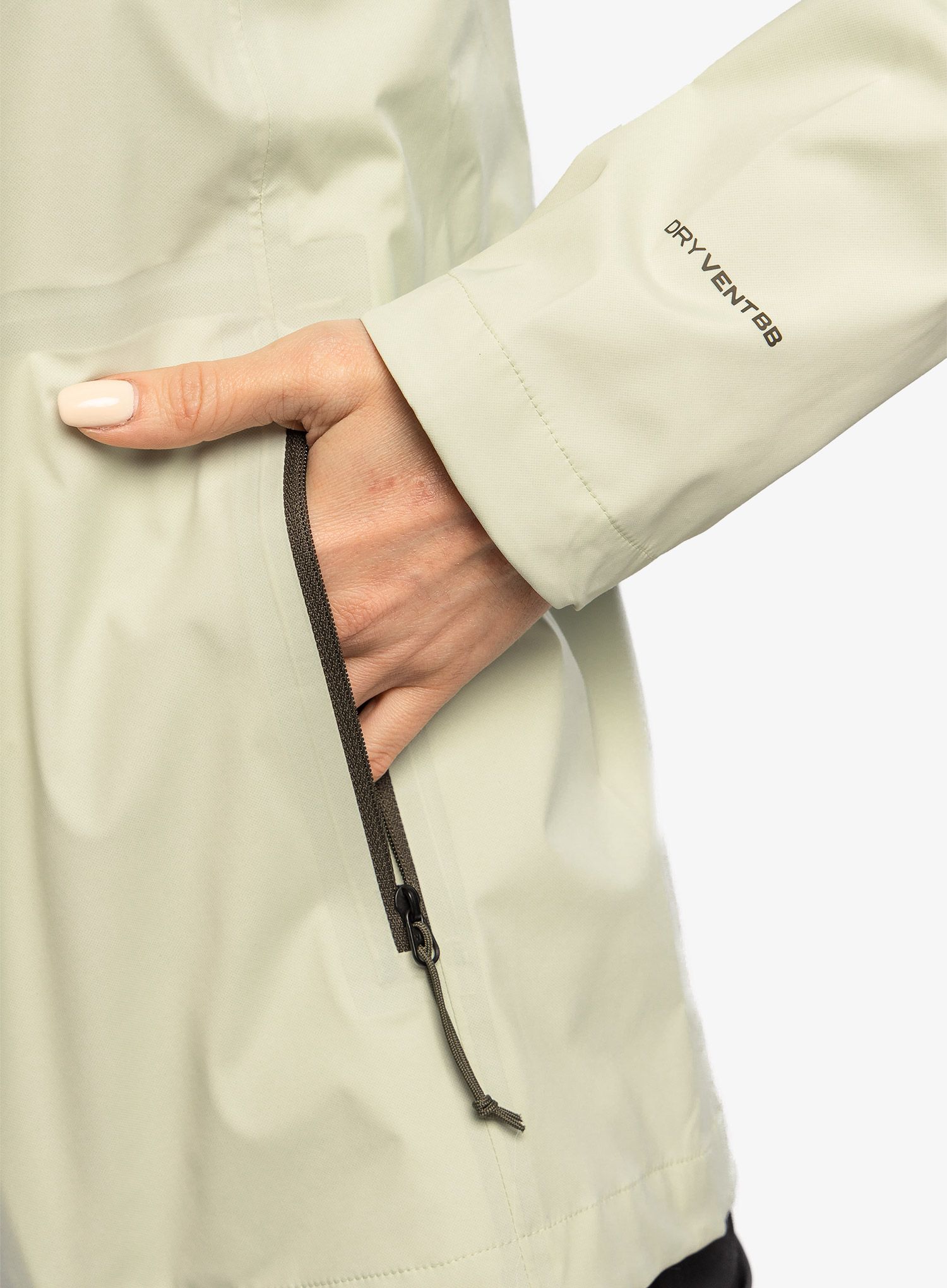Дамско яке за планина The North Face West Basin DryVent Jacket - lime/green