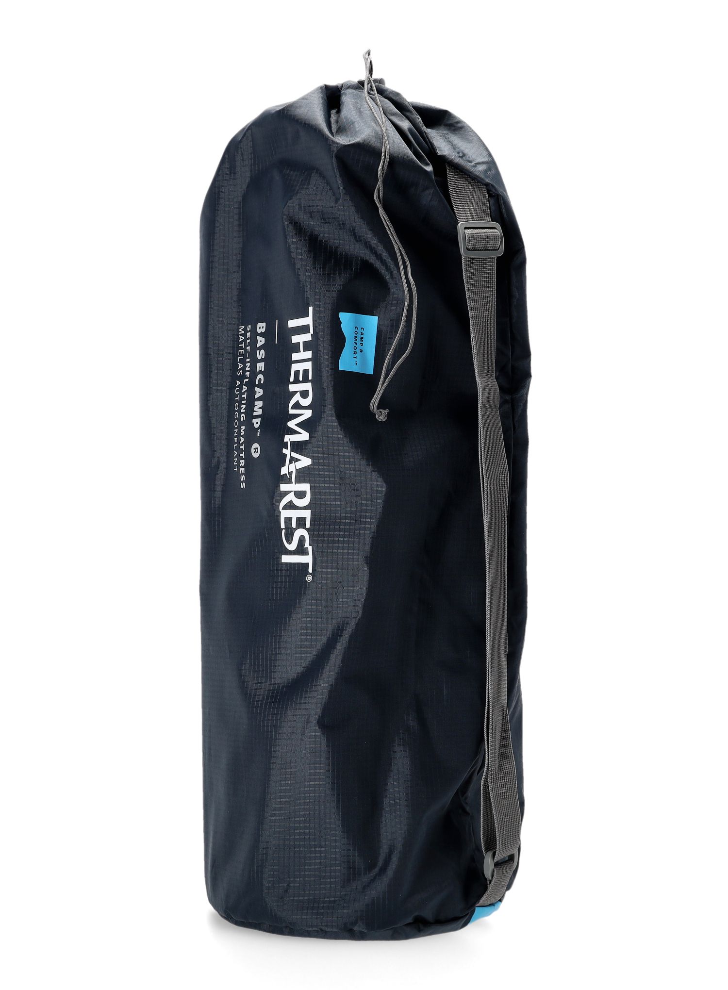 Самонадуваема постелка Therm a Rest Base Camp Regular - poseidon blue