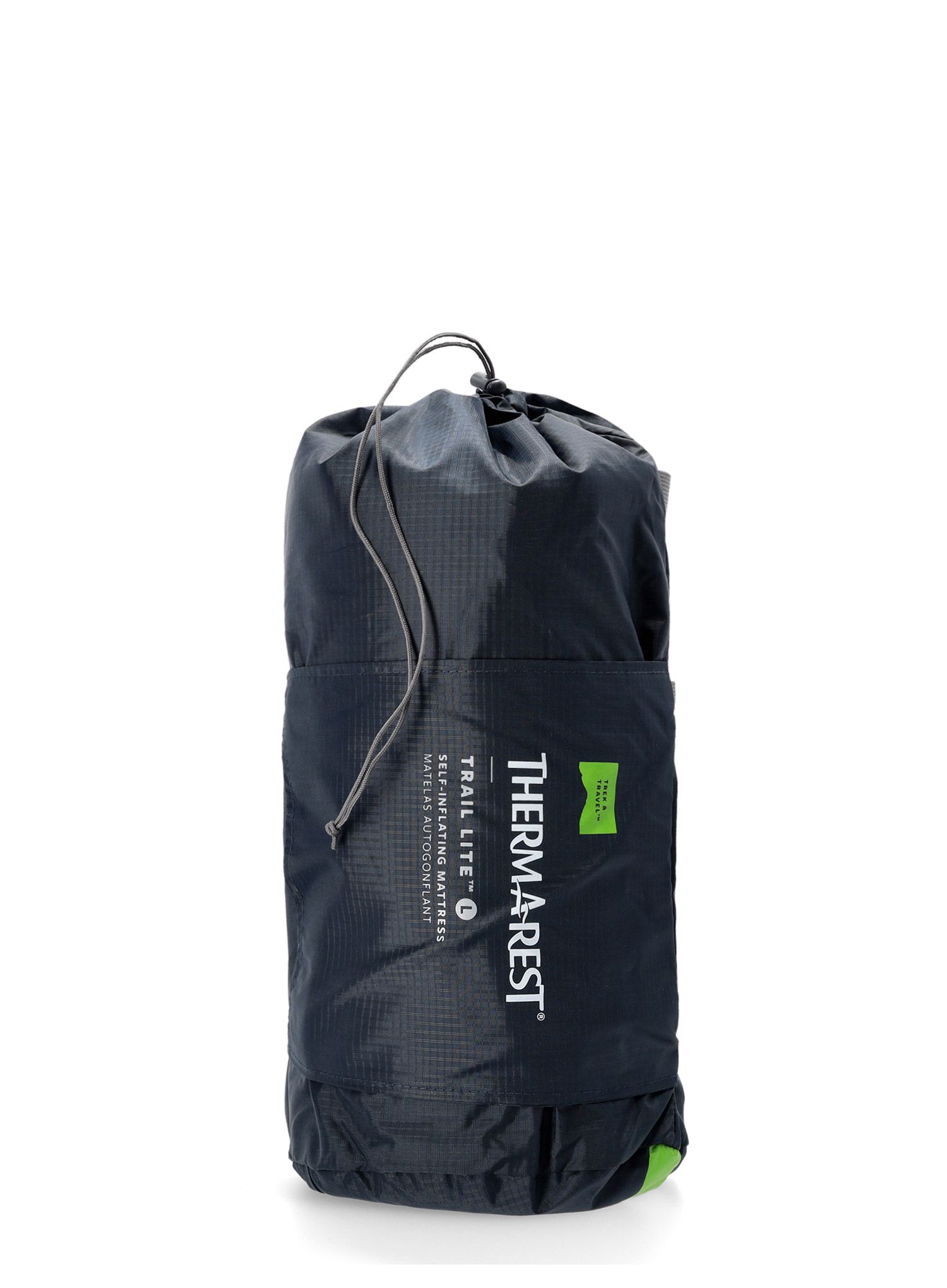 Самонадуваема постелка Therm a Rest Trail Lite Large - trooper gray