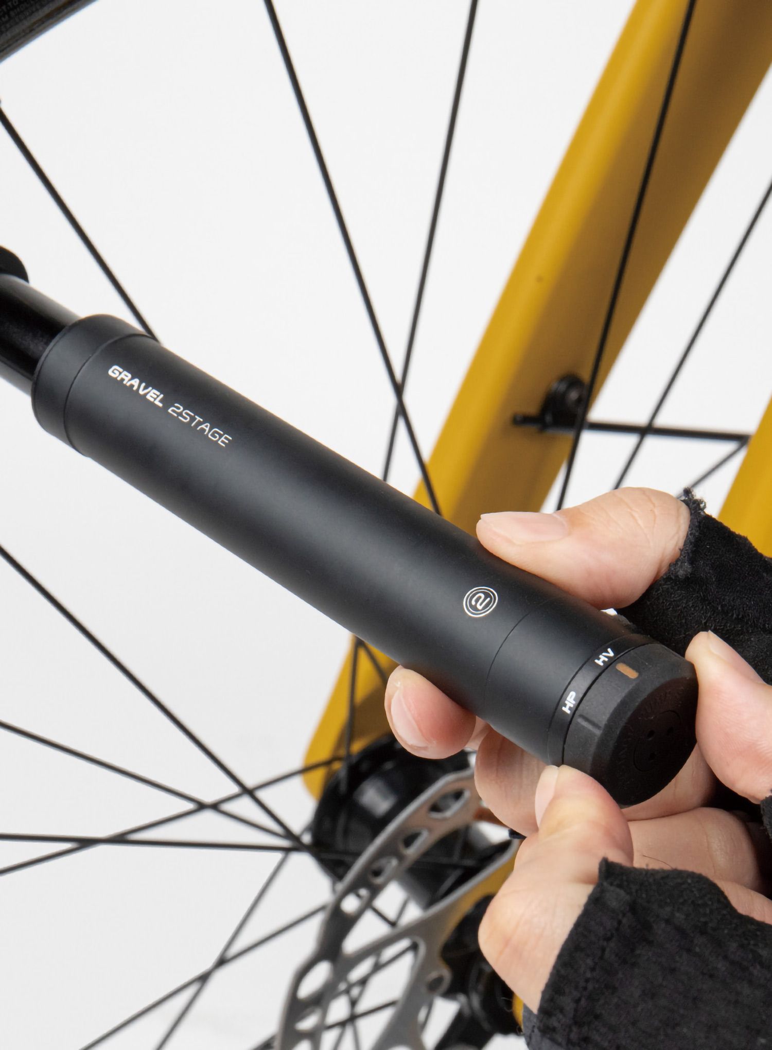 Велосипедна помпа ToPeak Gravel 2 Stage - black