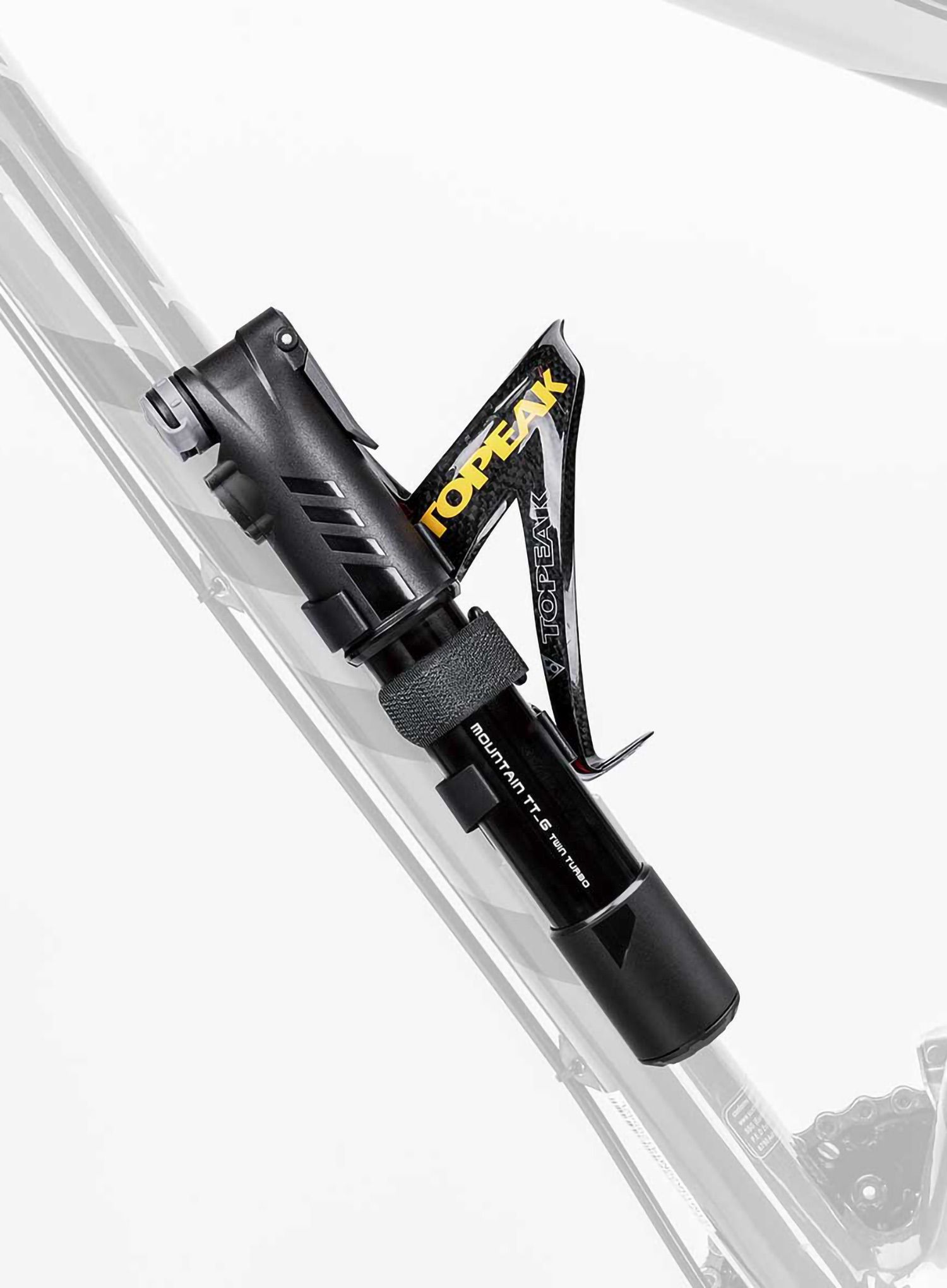 Велосипедна помпа Topeak Mountain TT G Twin Turbo