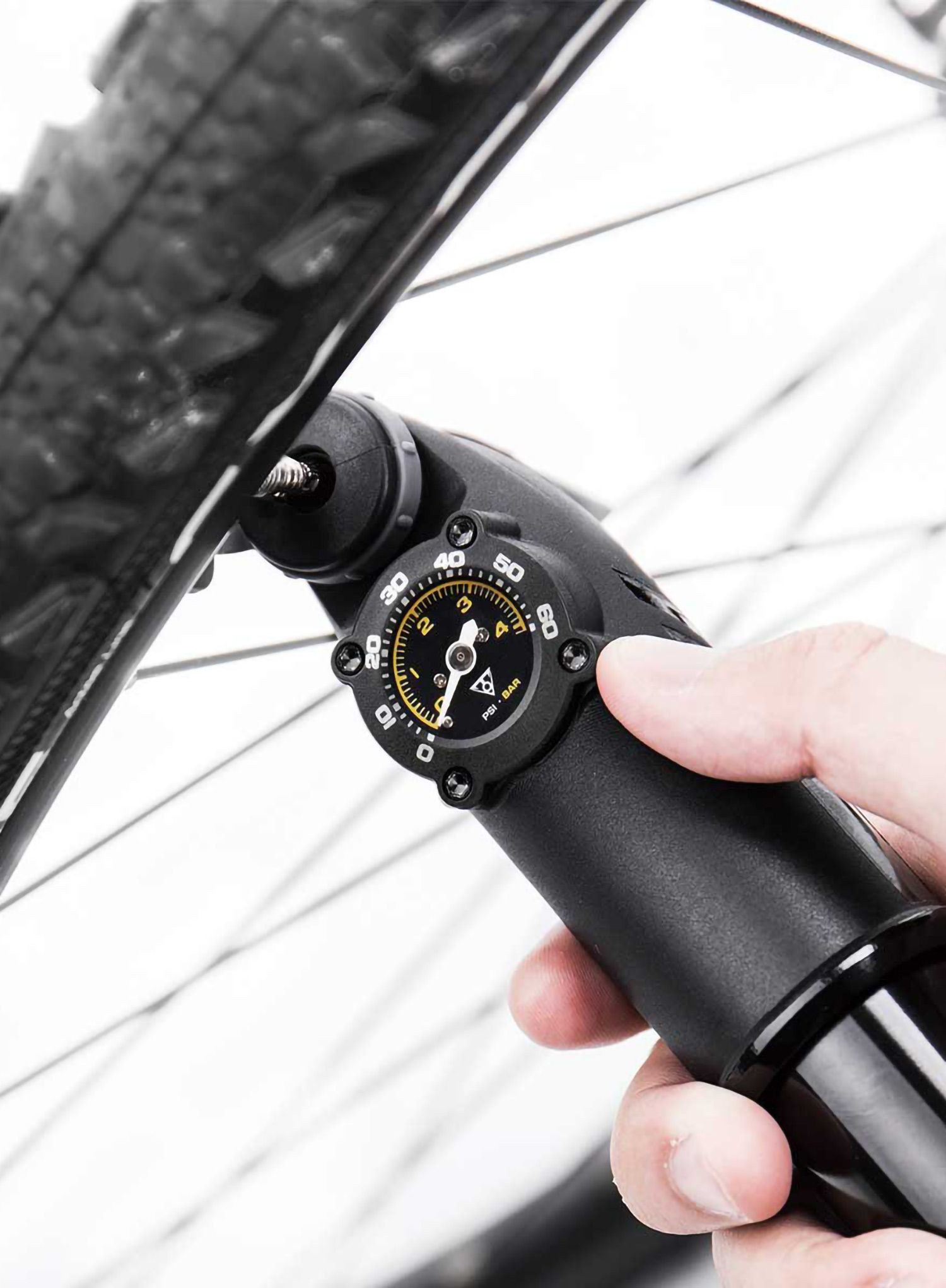 Велосипедна помпа Topeak Mountain TT G Twin Turbo