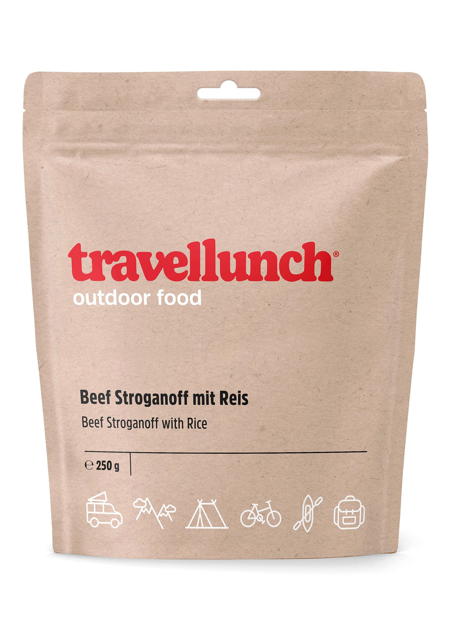 Лиофилизат Travellunch Beef Stroganoff with rice 950 g