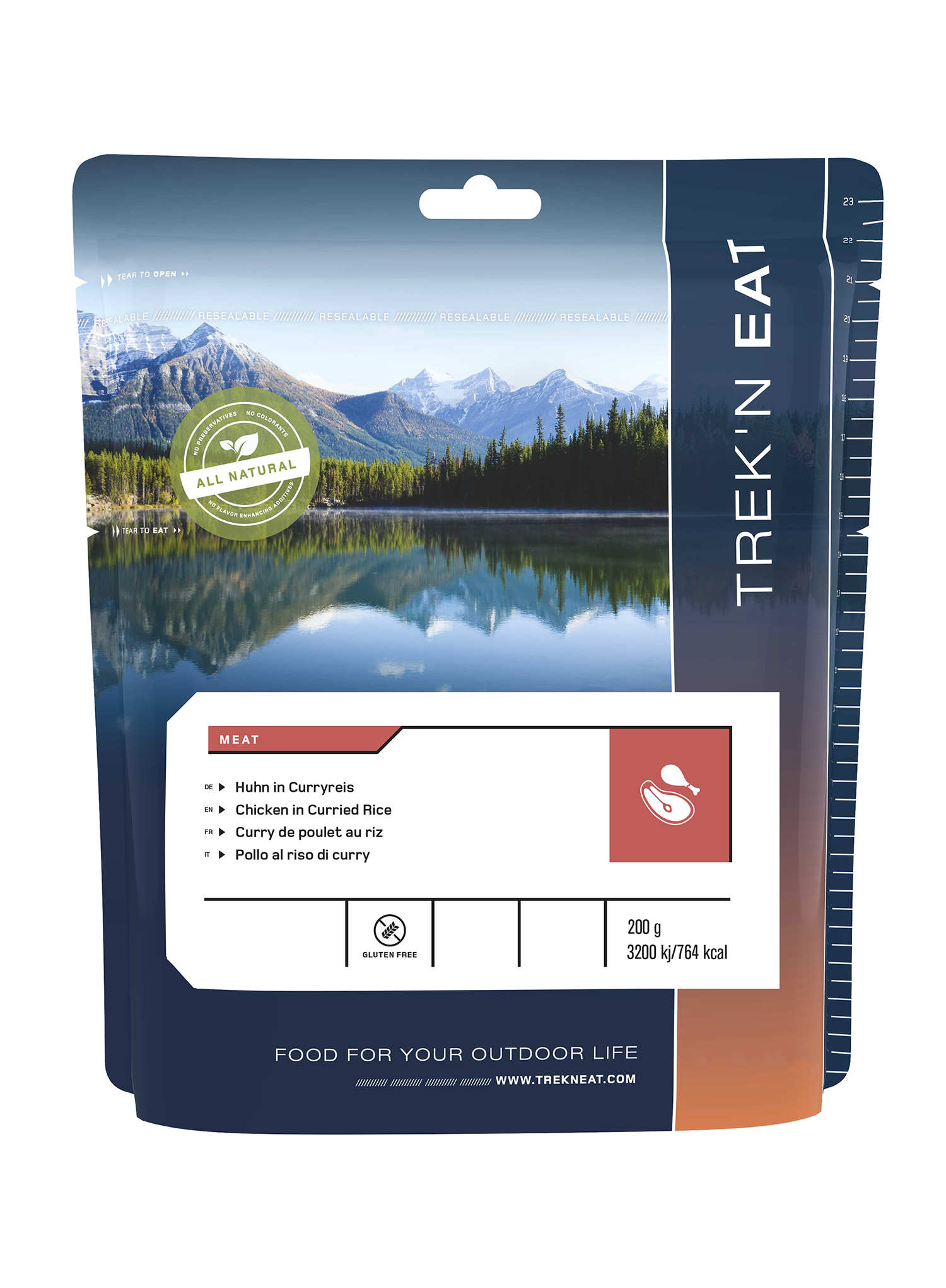 Лиофилизирана храна Trek'n Eat Chicken curry with rice 720 g