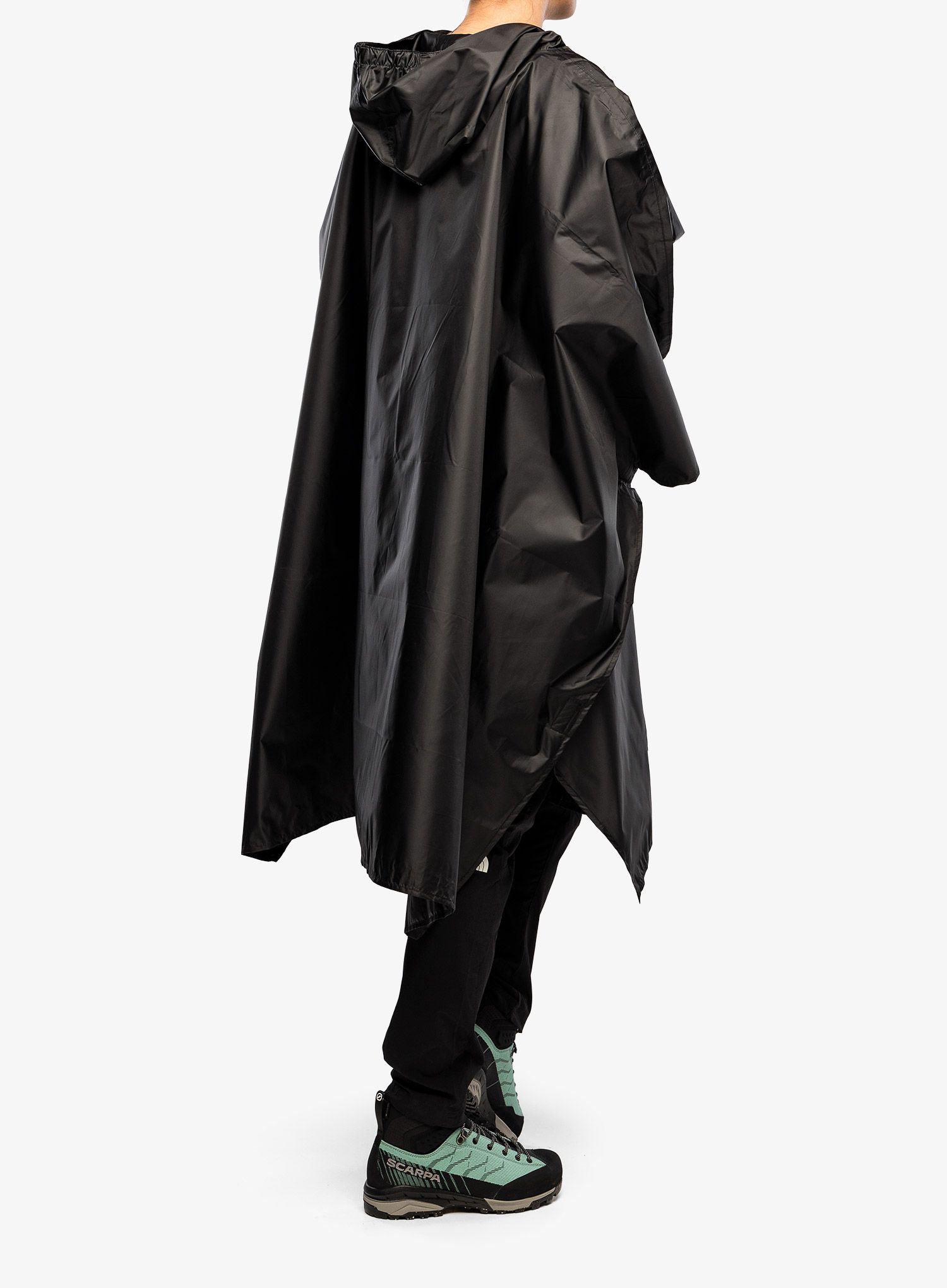 Туристическа пелерина Trekmates Tour Poncho - black