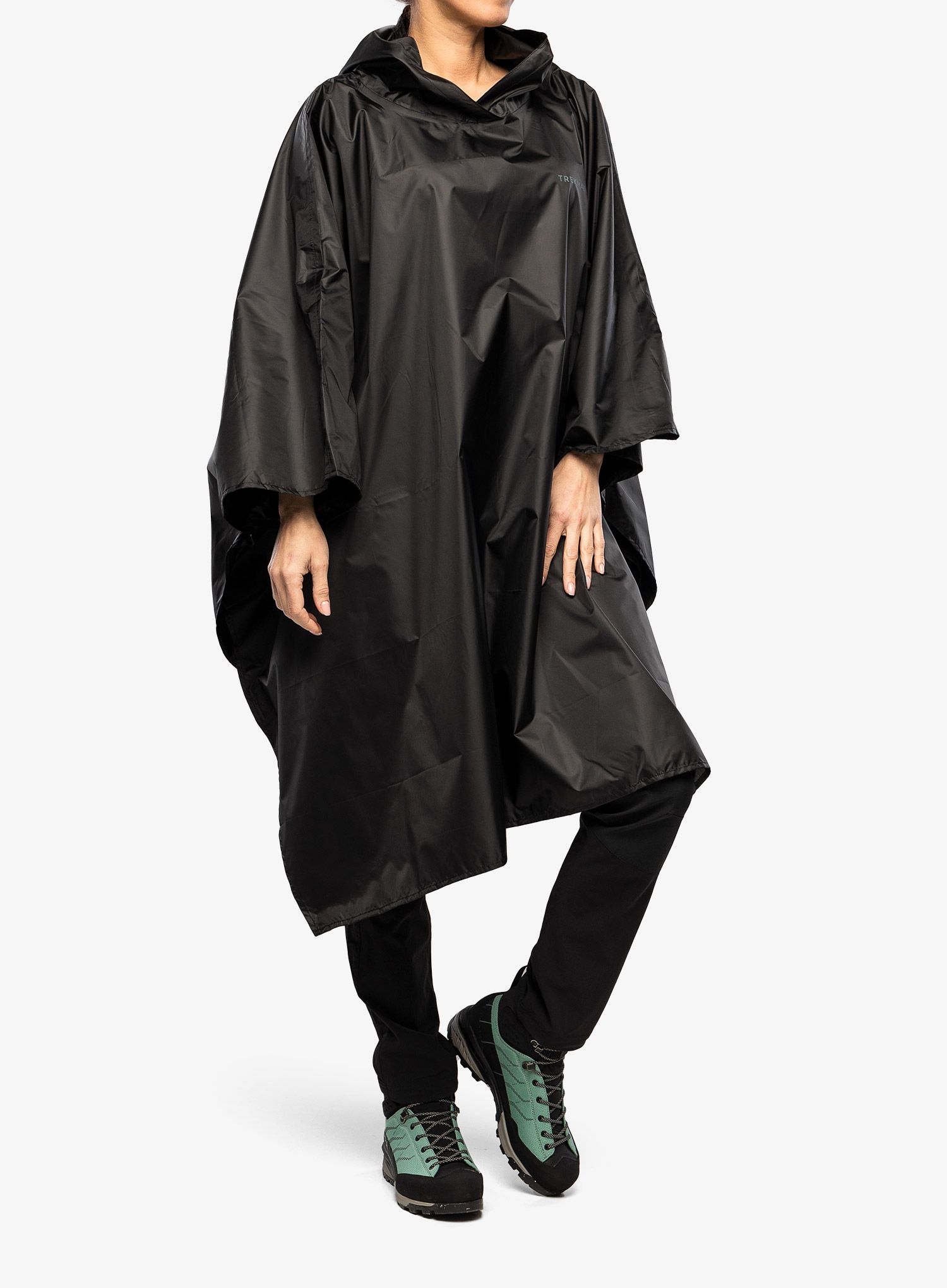 Туристическа пелерина Trekmates Tour Poncho - black