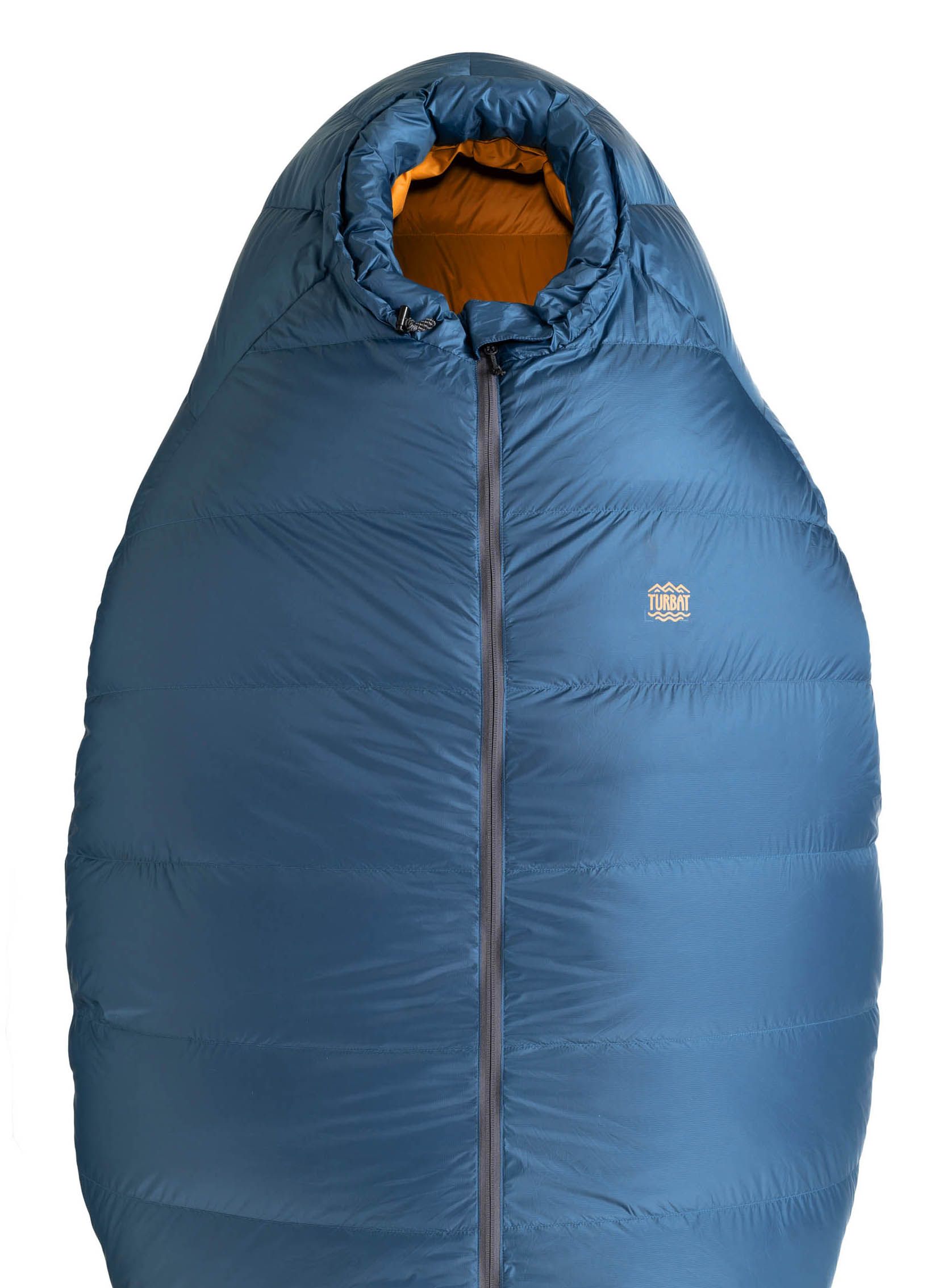 Пухен спален чувал Turbat Kuk 700 (185 cm) - legion blue/dark cheddar