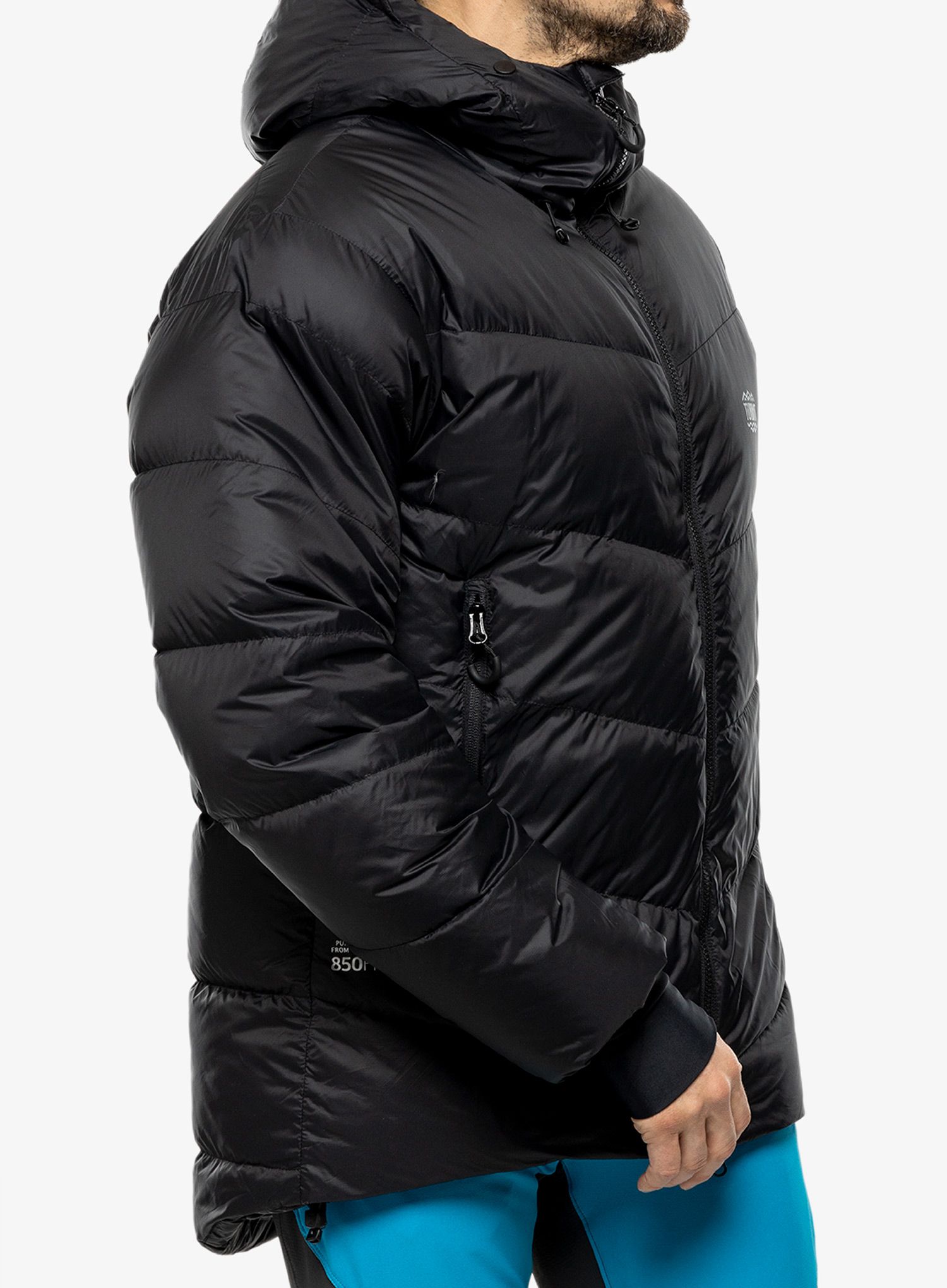 Пухено яке Turbat Petros Pro - jet black