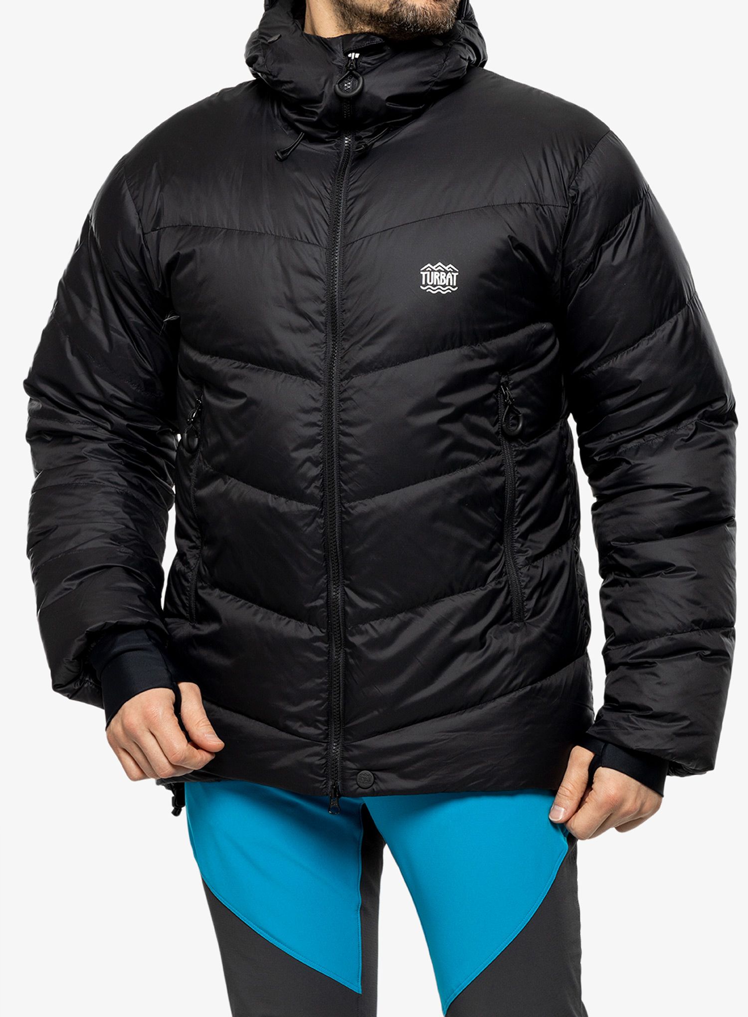 Пухено яке Turbat Petros Pro - jet black
