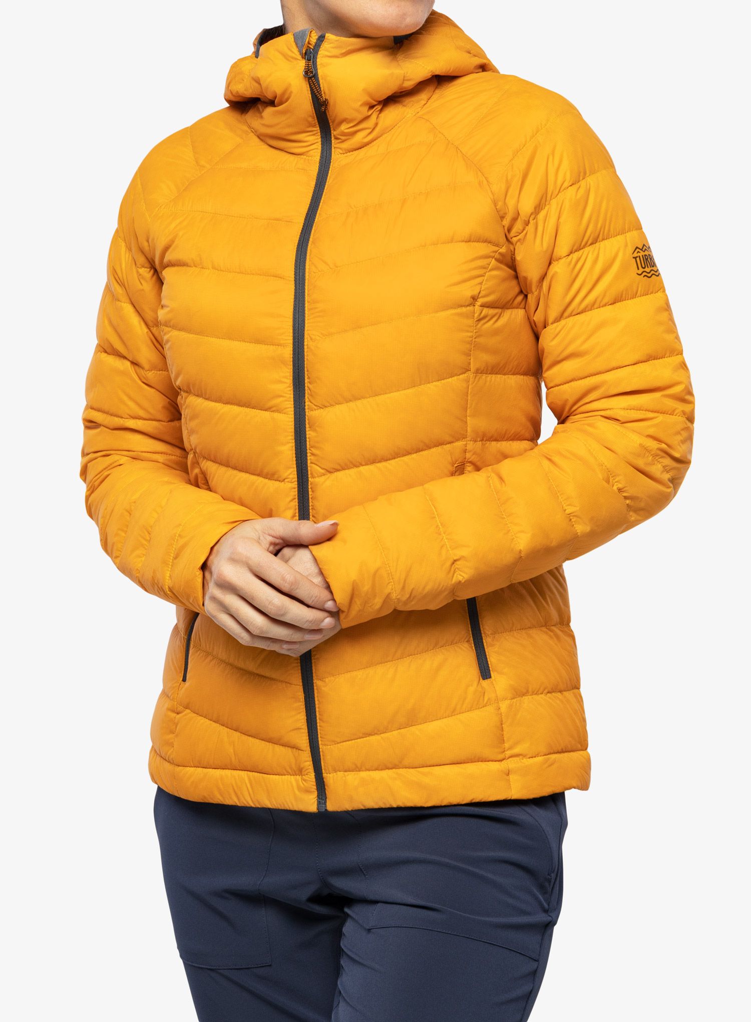 Дамско пухено яке Turbat Trek Pro - cheddar orange