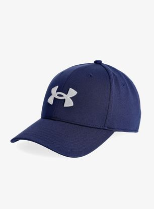 Шапка с козирка Under Armour Blitzing Adjustable Cap - midnight navy/mod gray