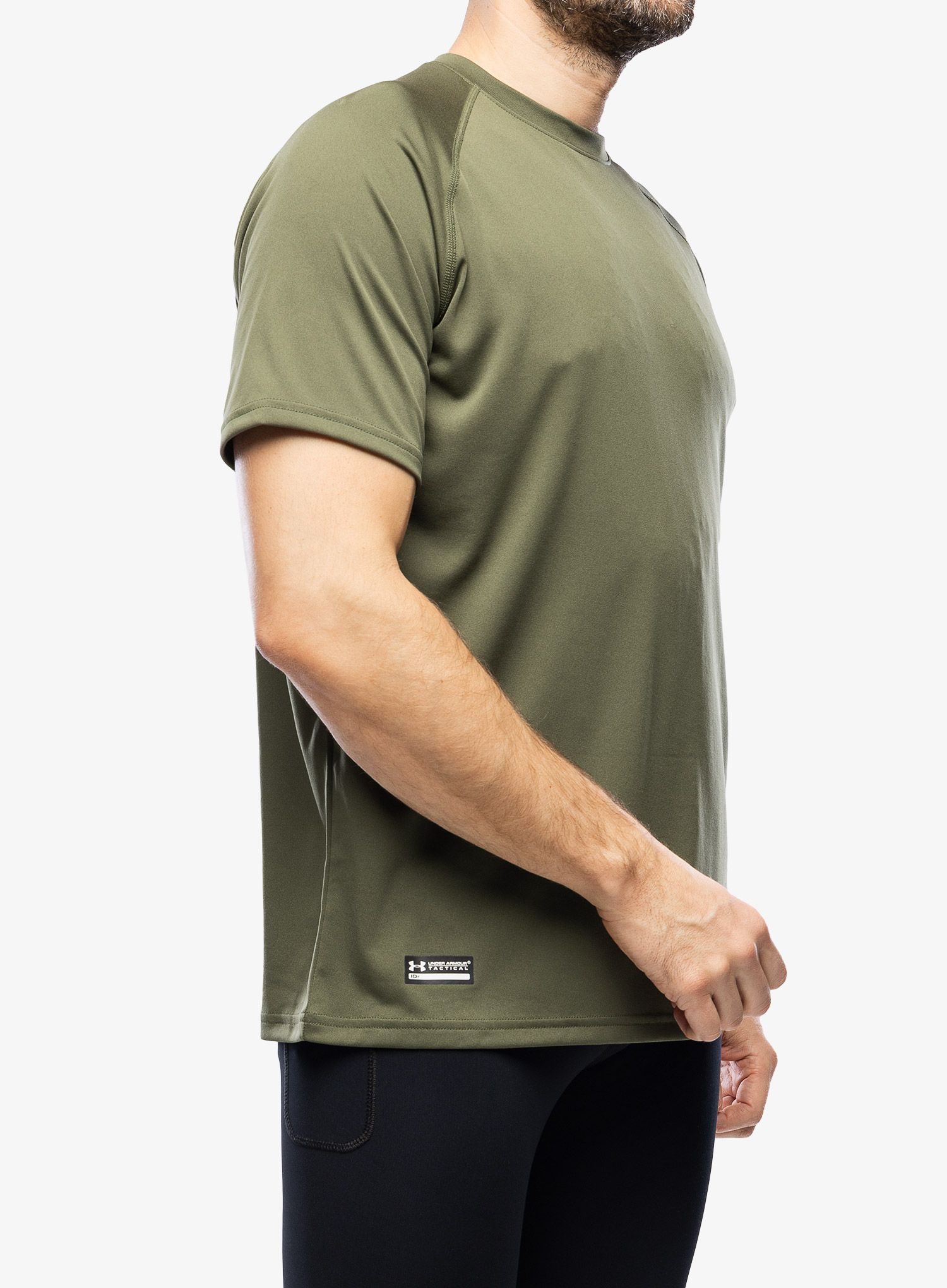 Тактическа тениска Under Armour Tactical Tech SS - m.green/clear
