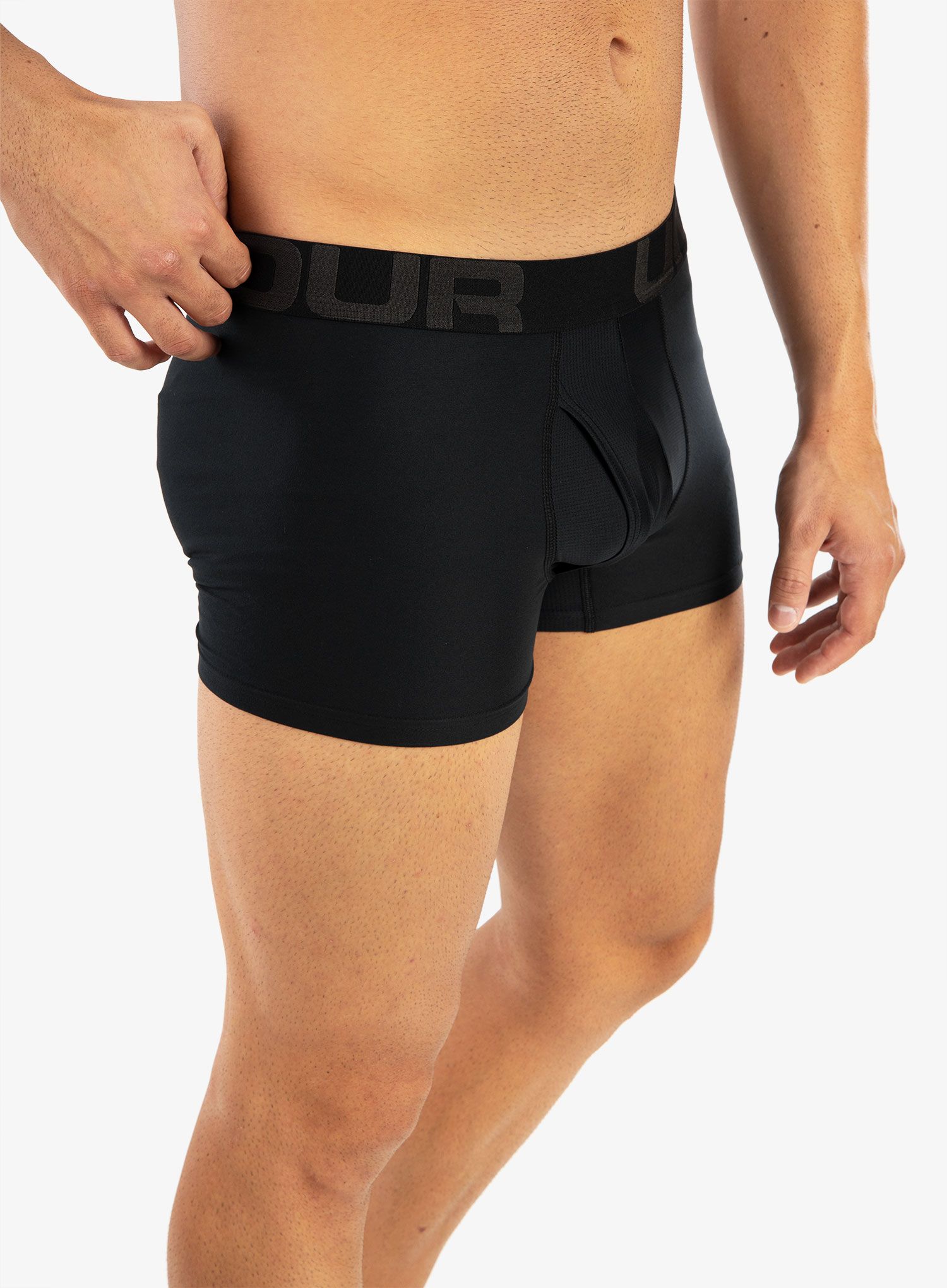 Термоактивни боксерки Under Armour Tech 3in 2 Pack - black/black