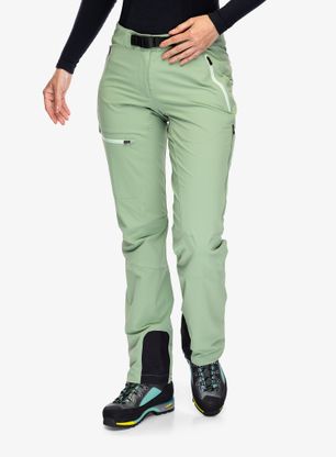 Дамски панталони cофтшел Vaude Badile Pants II - willow green
