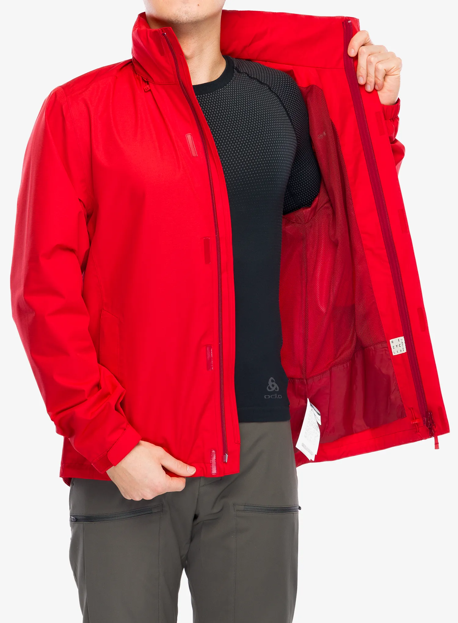Водоустойчиво яке Vaude Escape Light Jacket - red uni
