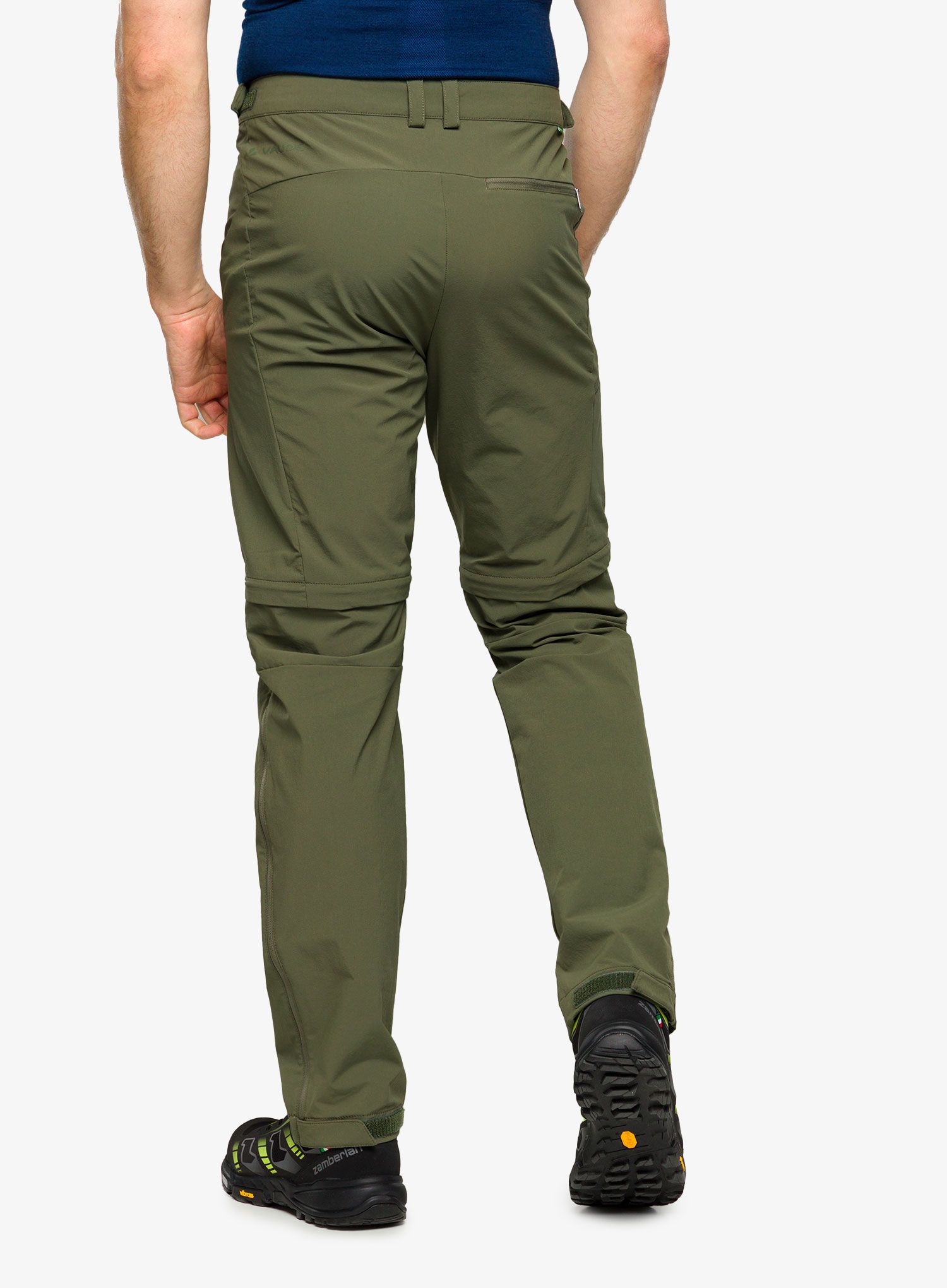Панталони със свалящи се крачоли Vaude Farley Stretch T-Zip Pants III - khaki