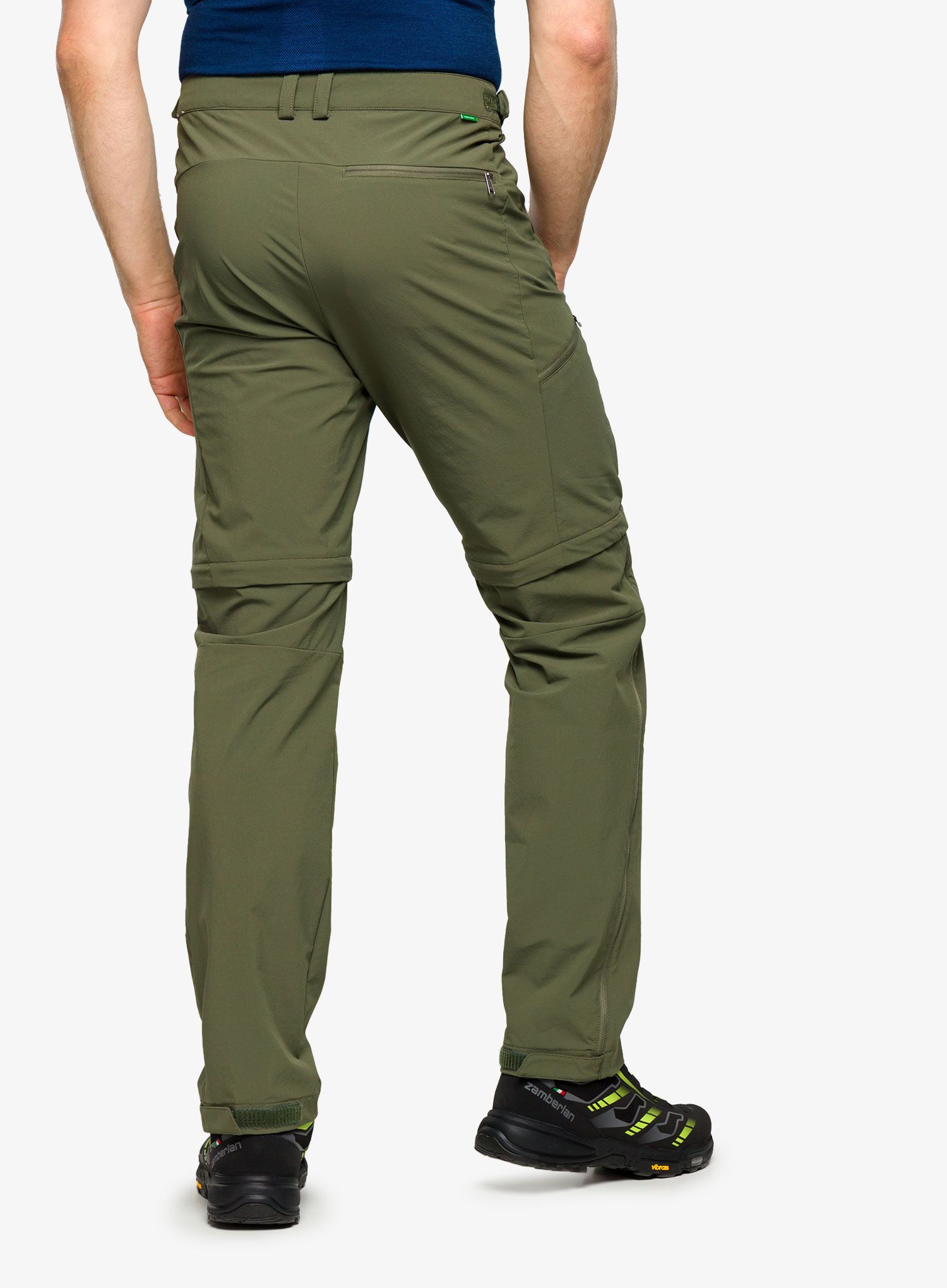 Панталони със свалящи се крачоли Vaude Farley Stretch T-Zip Pants III - khaki