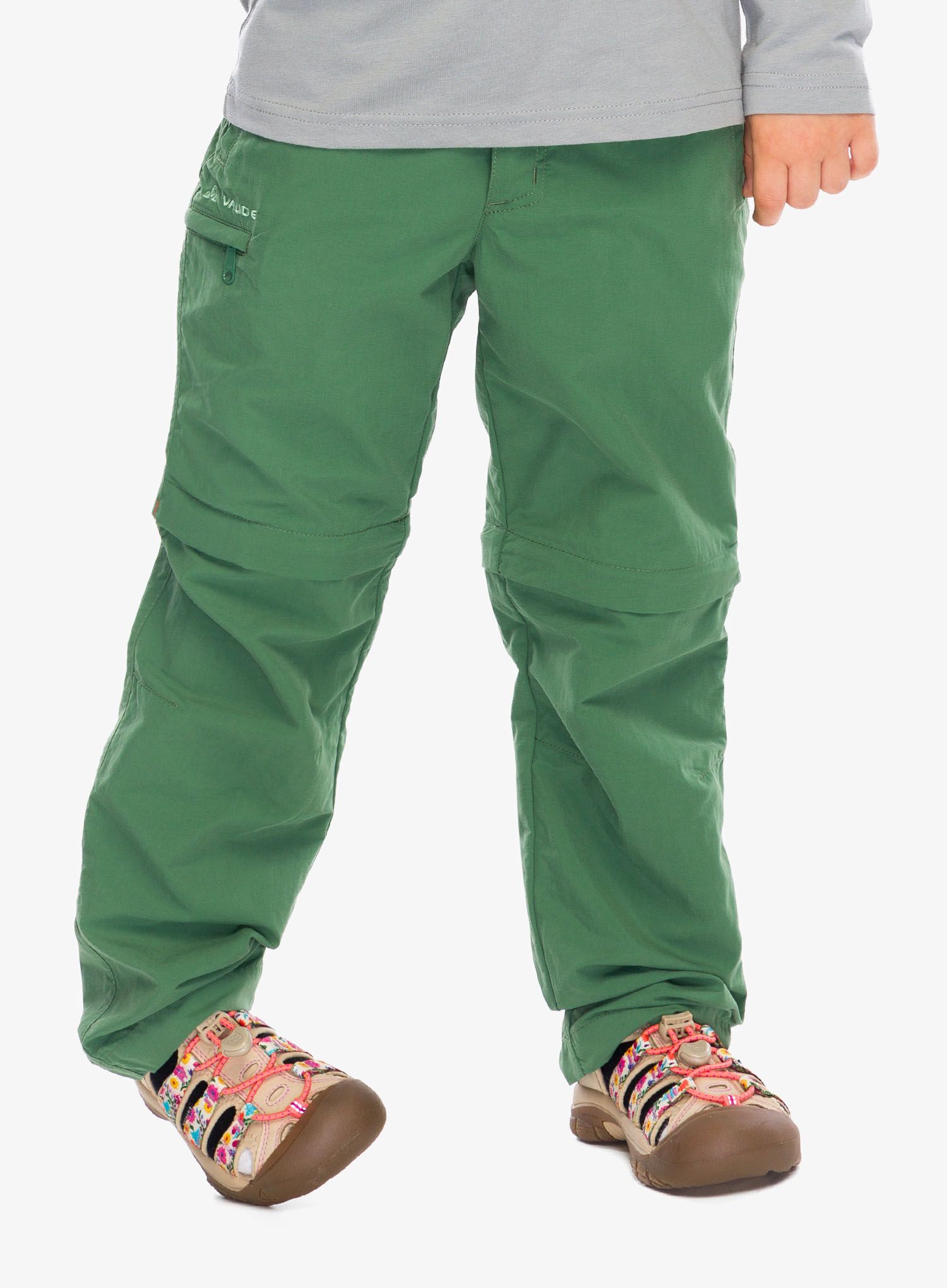 Детски панталони Vaude Kids Detective Antimos ZO Pants - woodland
