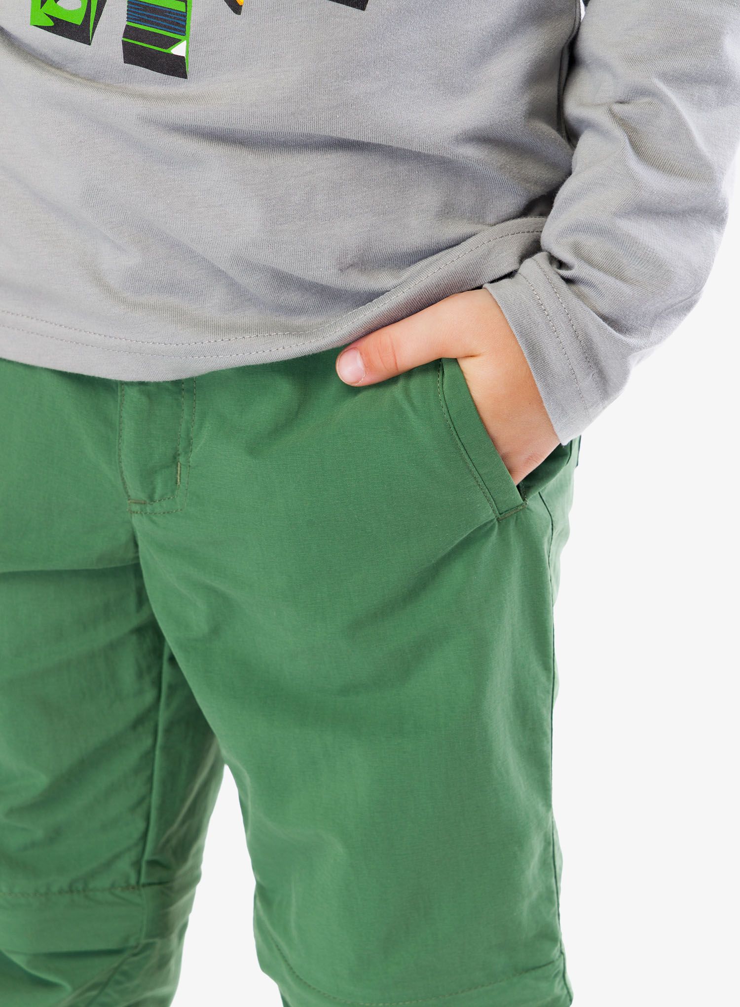 Детски панталони Vaude Kids Detective Antimos ZO Pants - woodland