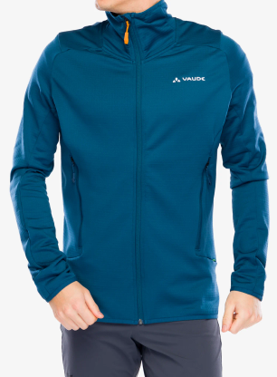 Поларено яке Vaude Monviso Fleece FZ Jacket II - baltic sea uni