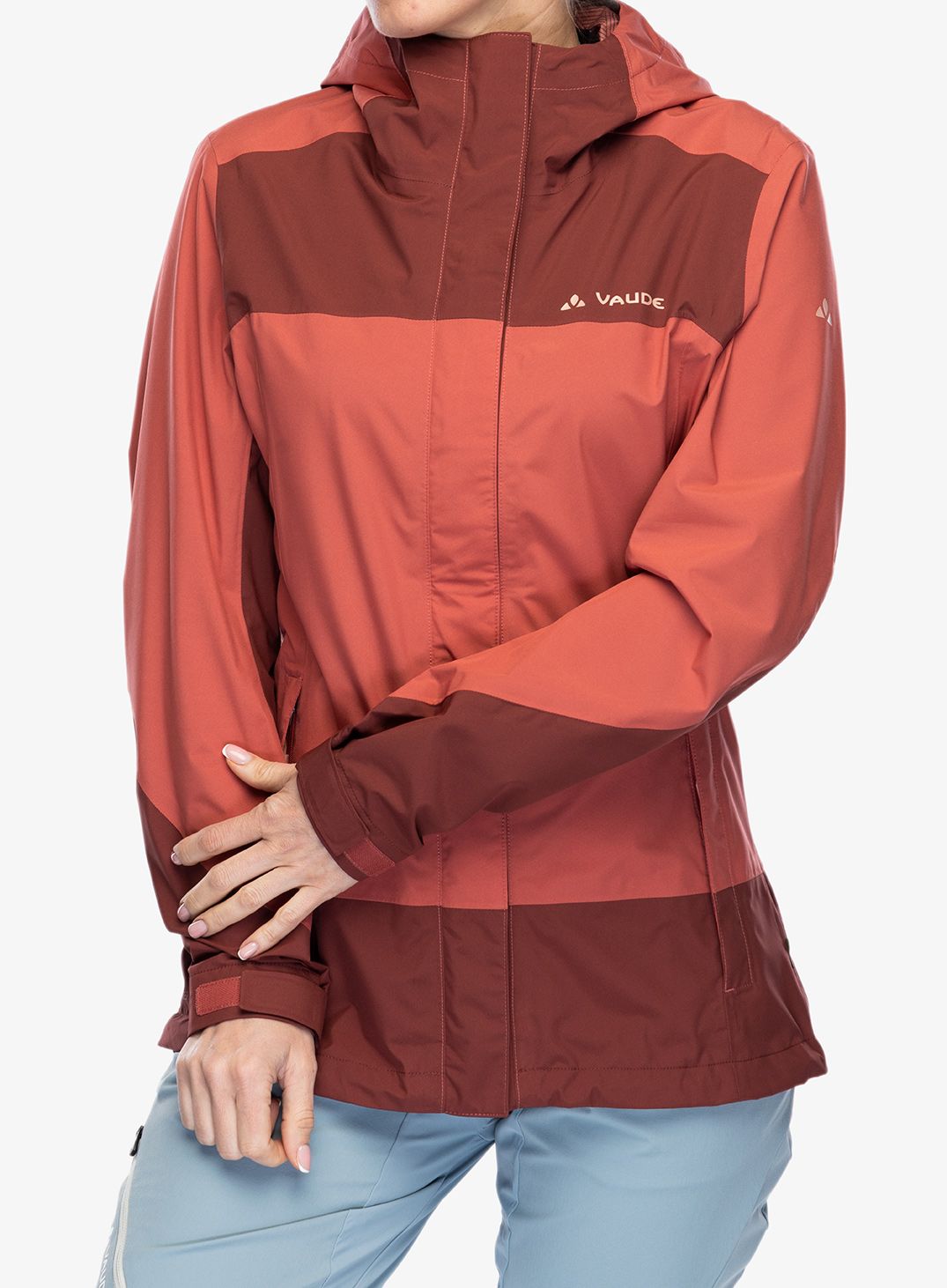 Дамско водоустойчиво яке Vaude Neyland 2.5L Jacket - brick