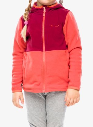 Детски суичър Vaude Pulex Hooded Jacket II - hot chili