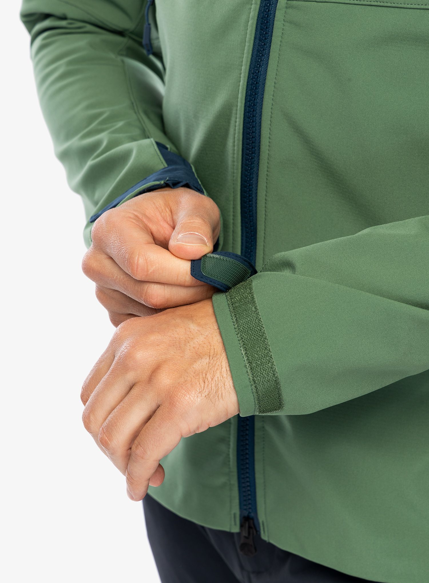 c Vaude Roccia Softshell Jacket II woodland dark sea