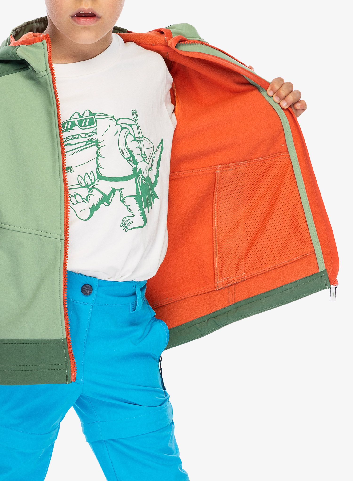 Детско яке Vaude Rondane Jacket IV - willow green