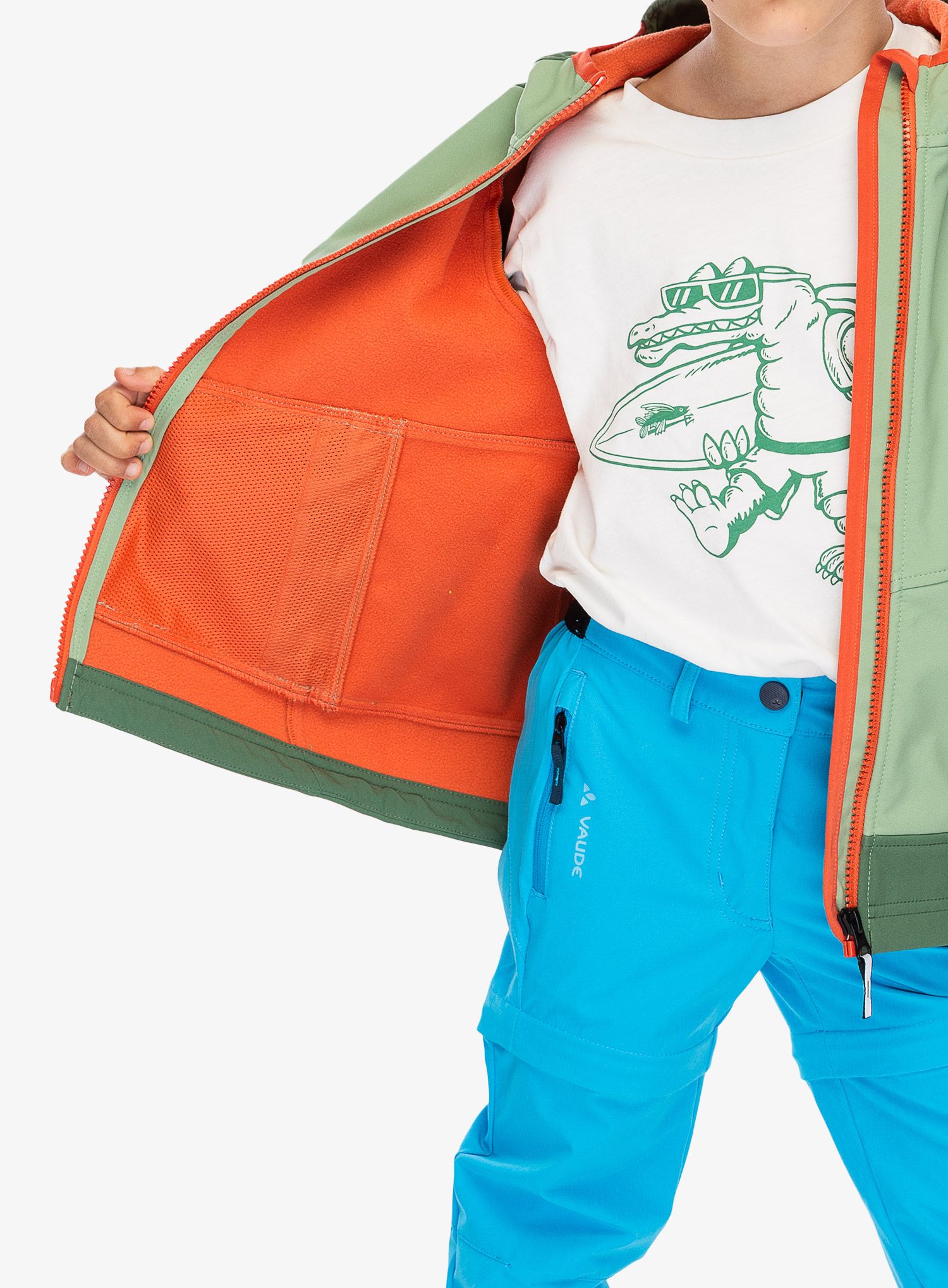Детско яке Vaude Rondane Jacket IV - willow green