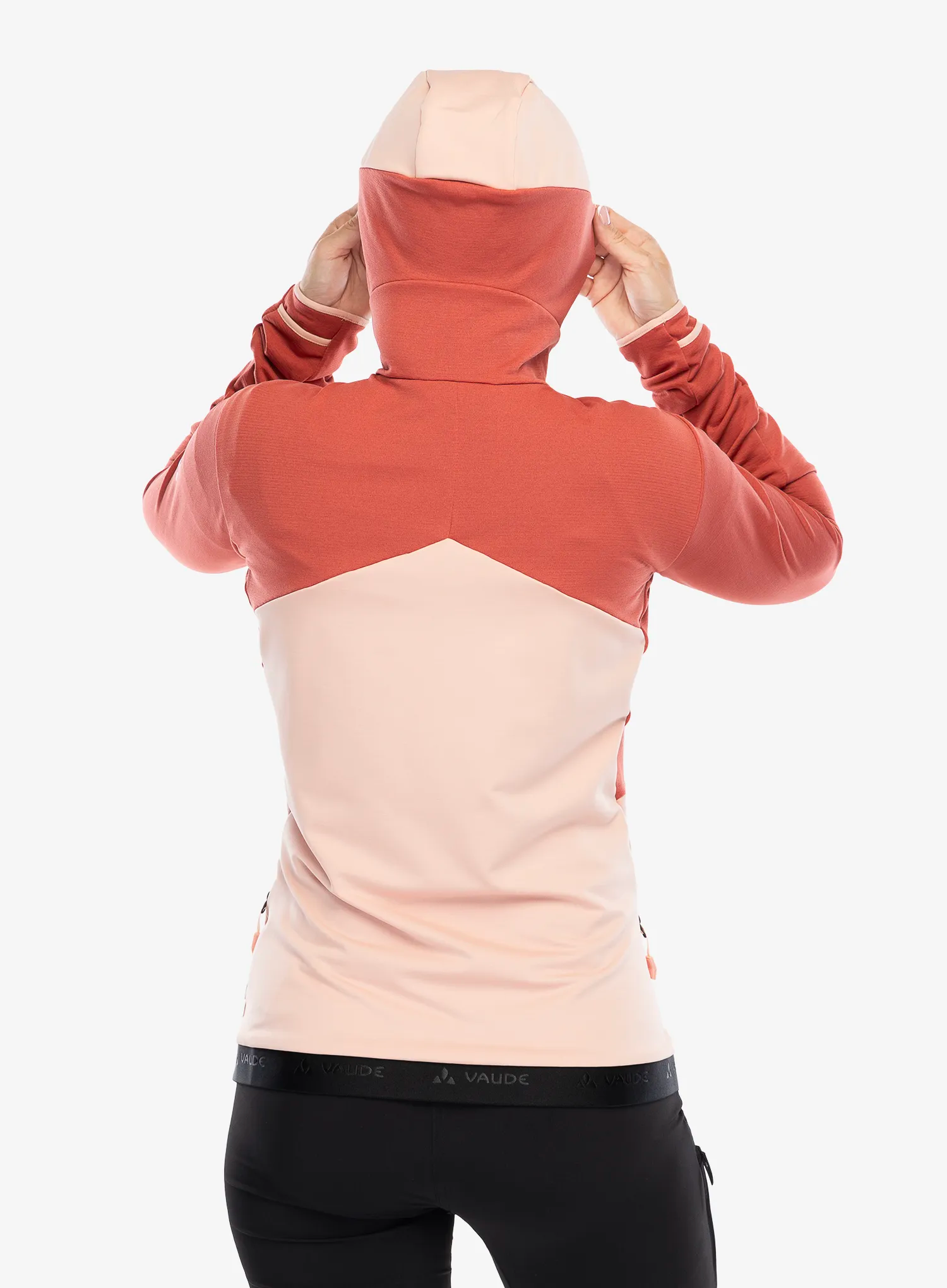 Дамски поларен суичър Vaude Scopi Fleece Jacket - soft rose