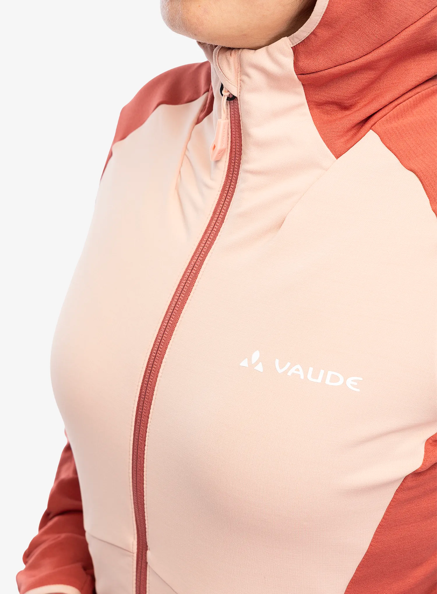 Дамски поларен суичър Vaude Scopi Fleece Jacket - soft rose