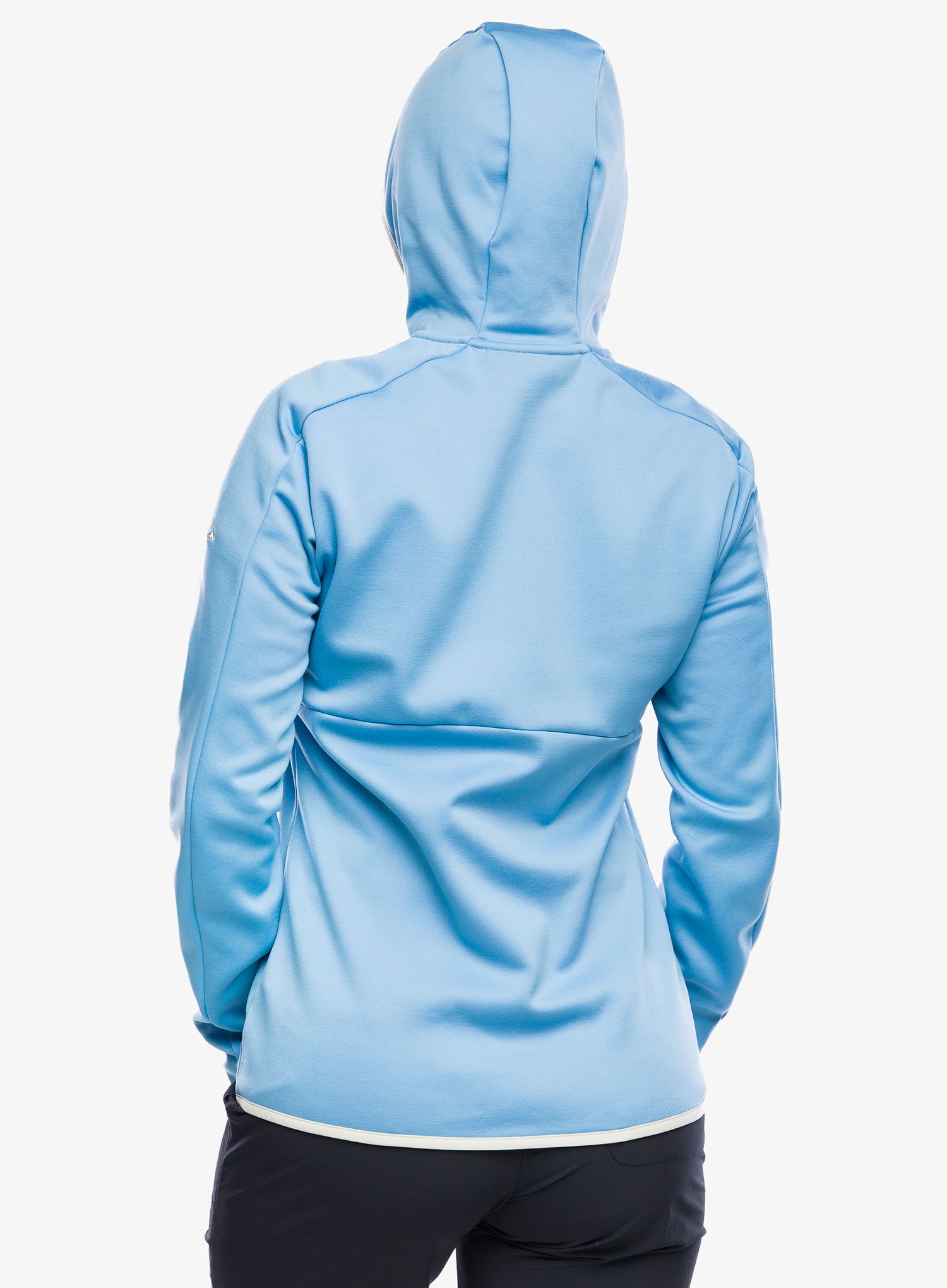 Дамски полар Vaude Valsorda Fleece Hoody - pastel blue