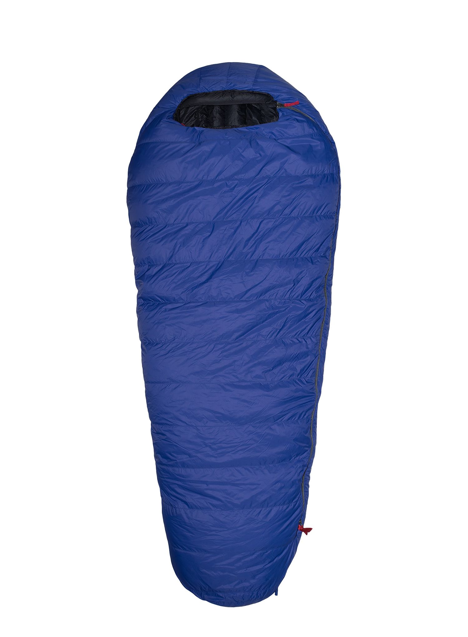 Пухен спален чувал Warmpeace Solitaire 500 (180 cm) - royal blue/black