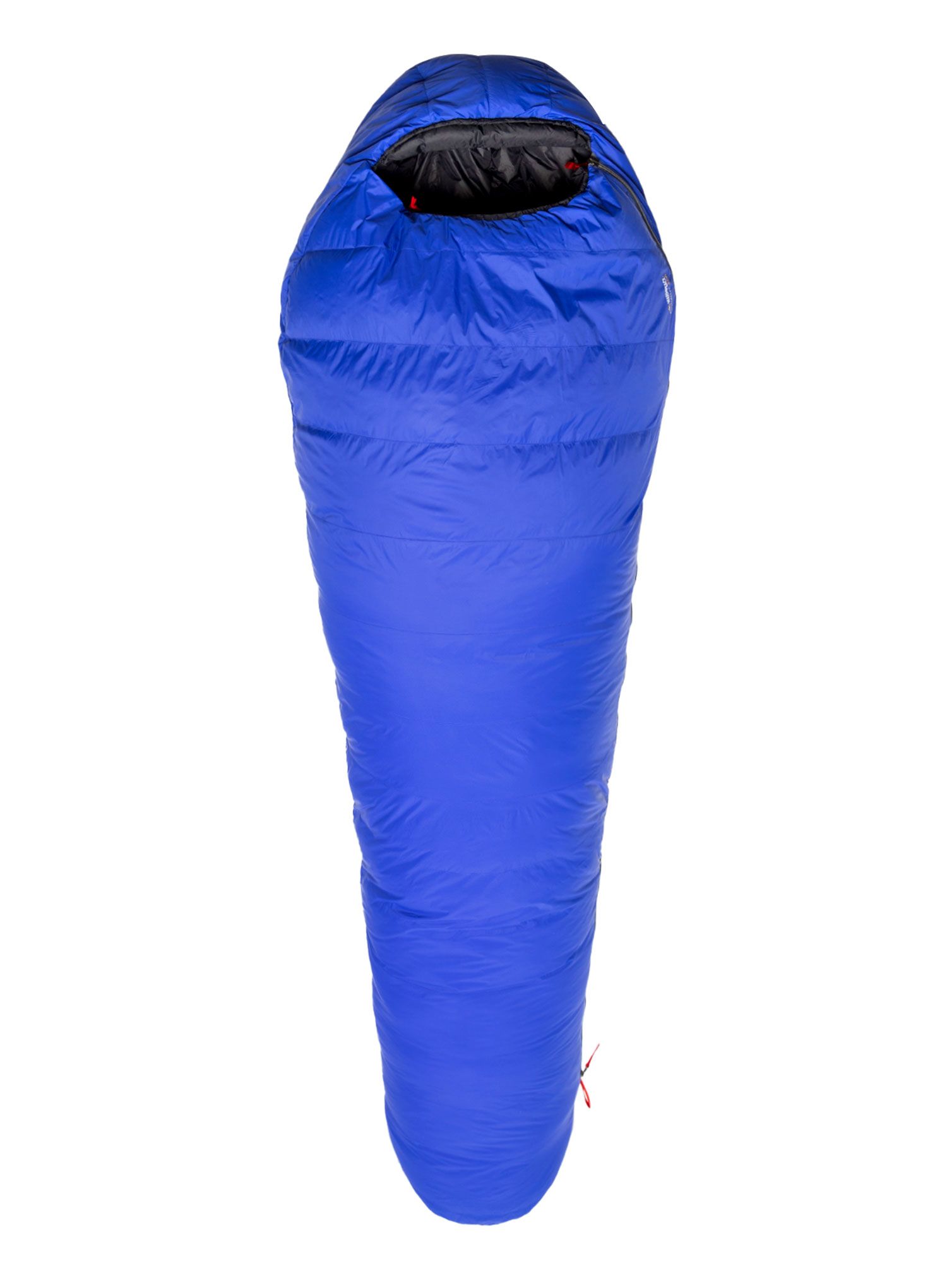 Пухен спален чувал Warmpeace Solitaire 500 (195 cm) - royal blue/black