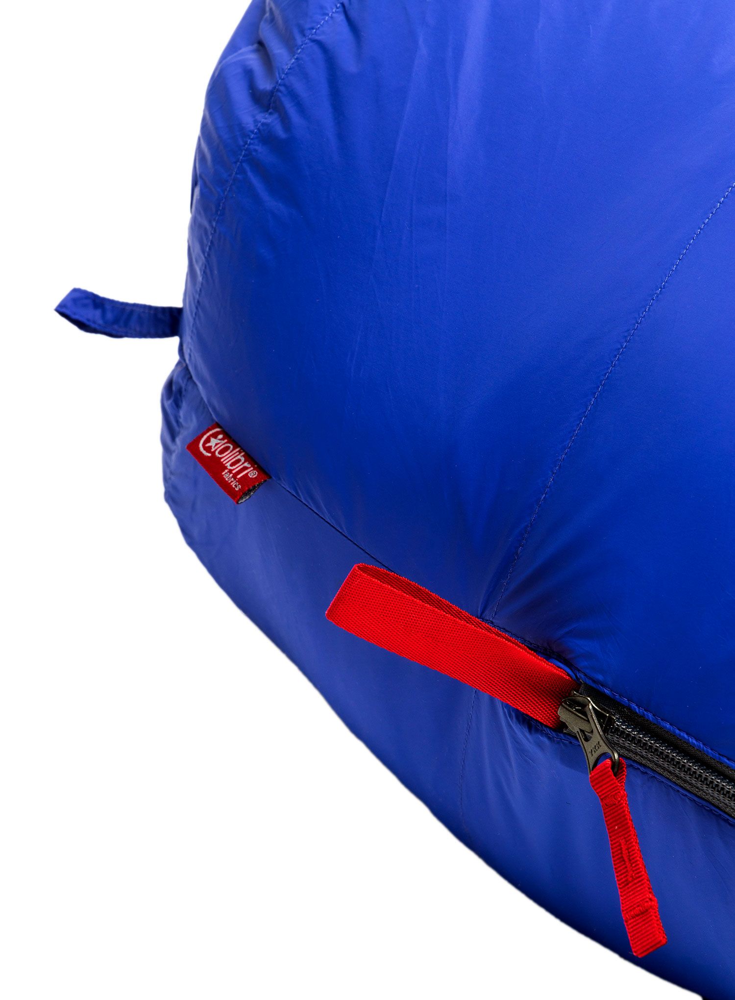 Пухен спален чувал Warmpeace Solitaire 500 (195 cm) - royal blue/black