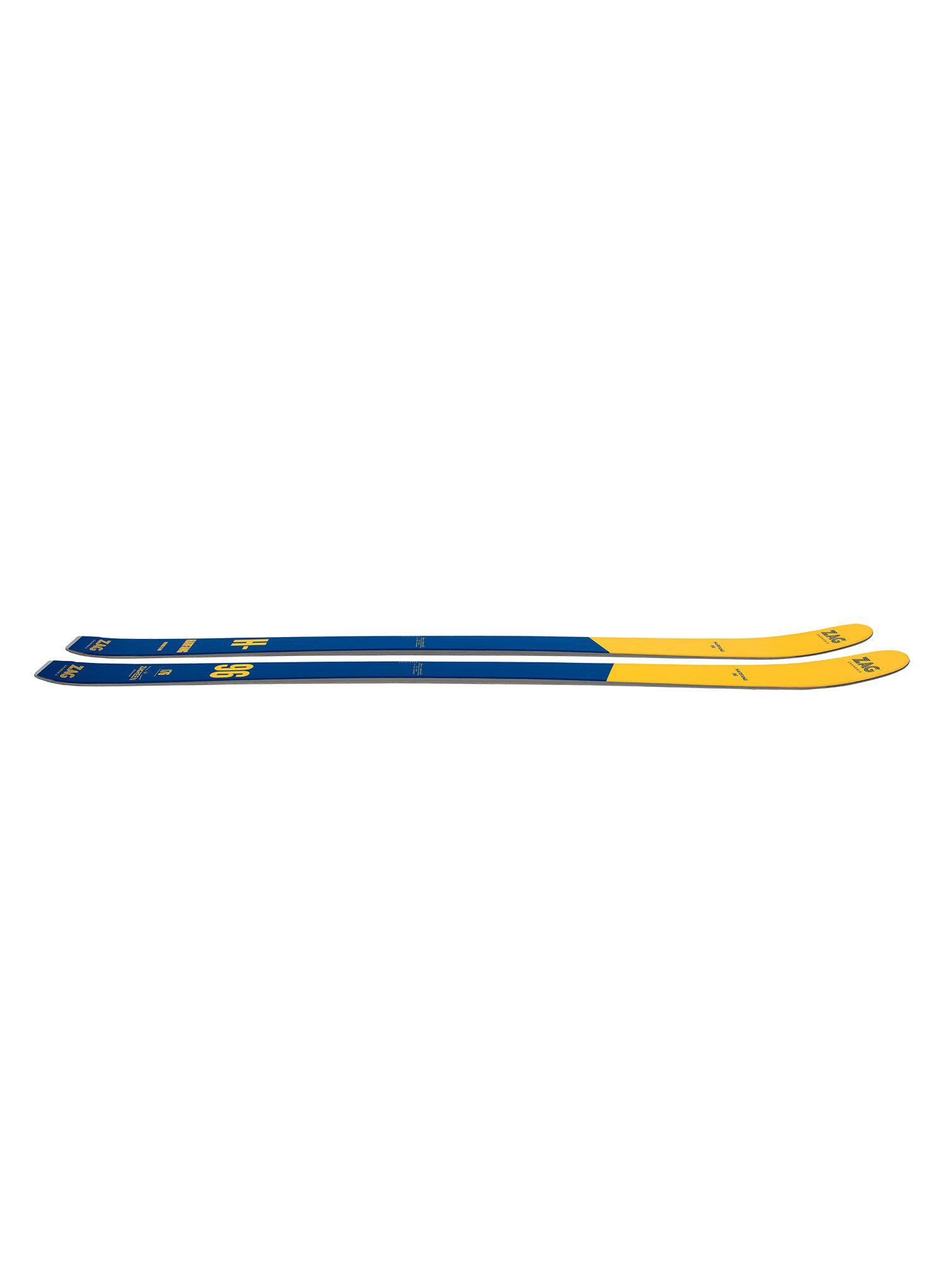 Ски за ски туринг ZAG H-96 - yellow/blue