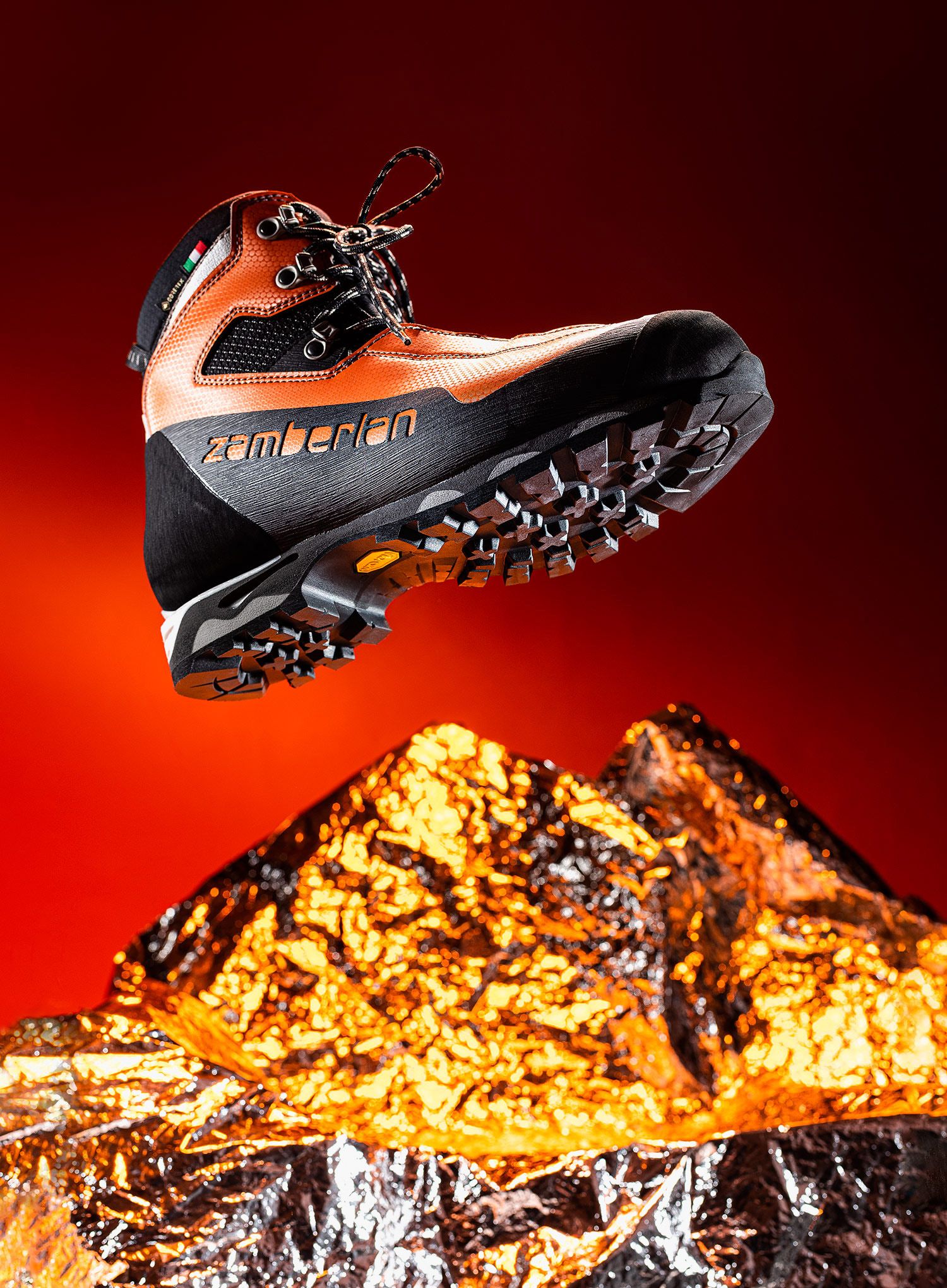 Обувки за полуавтоматични котки Zamberlan Brenva GTX RR - orange