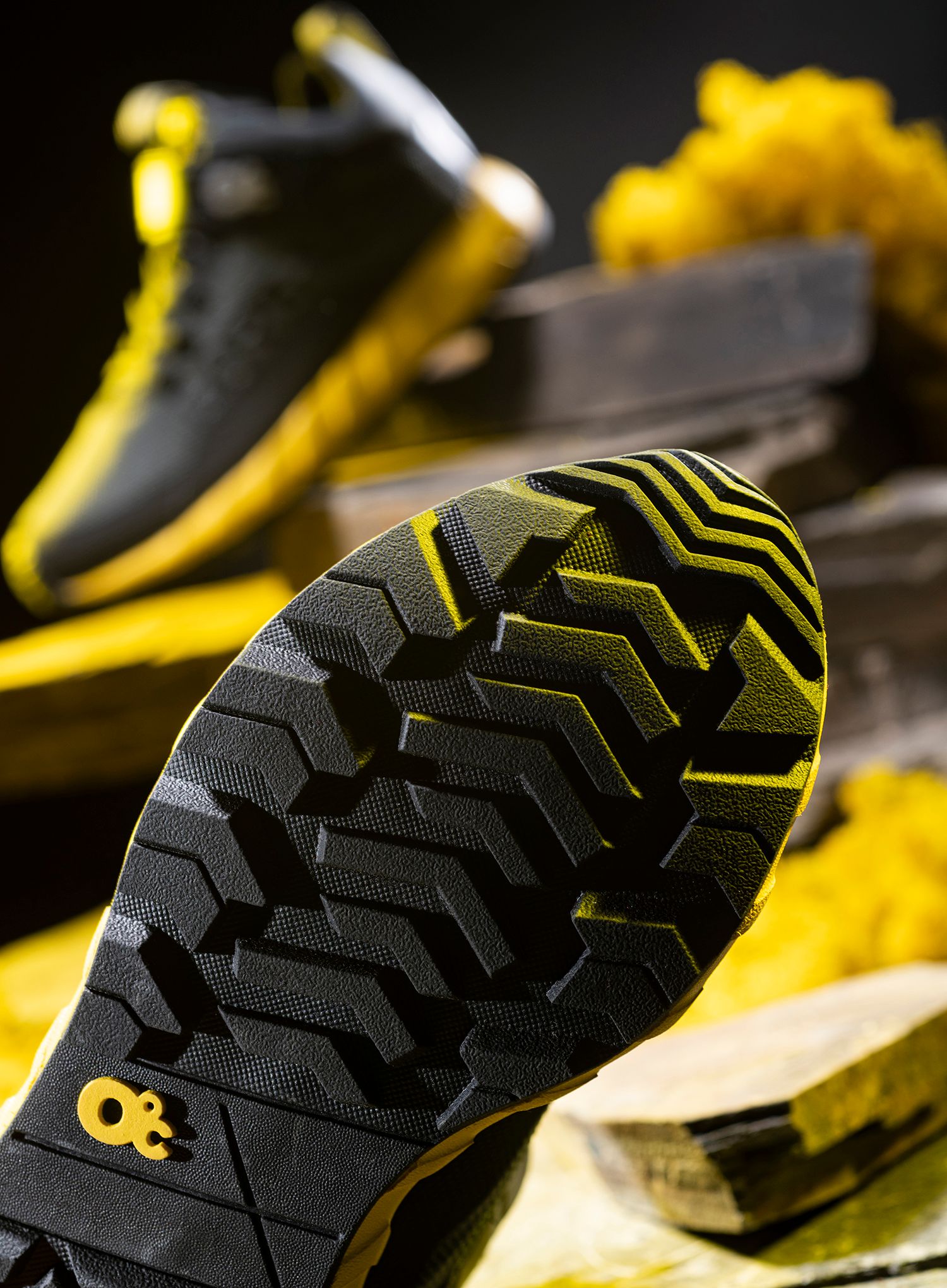Детски обувки ZeroC TASEN GTX INS JNR - grey/yellow