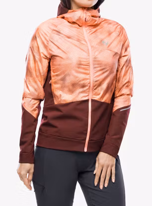 Дамско яке cофтшел Ziener Nakima - pink stripe print