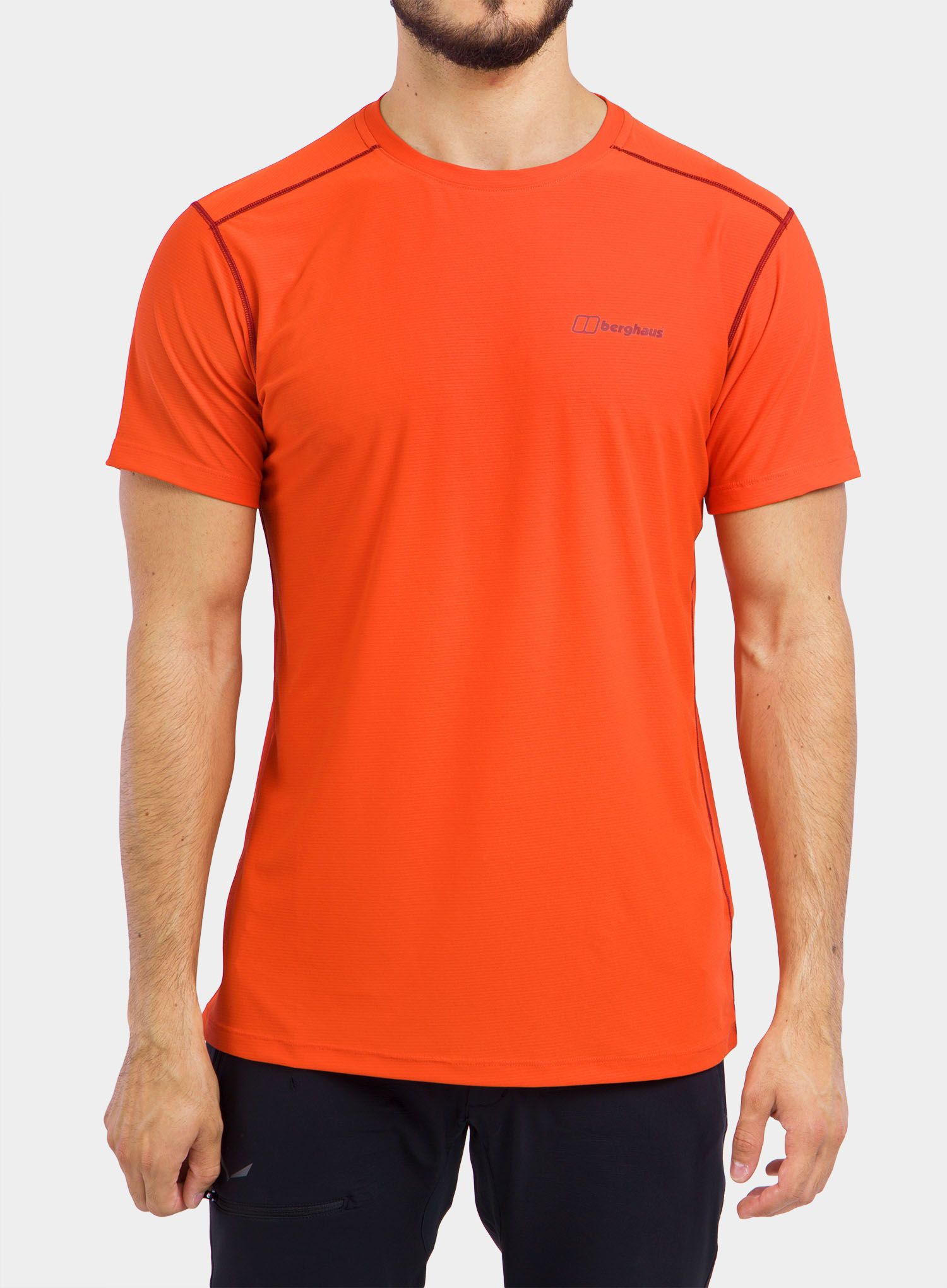 Бързосъхнеща тениска Berghaus 24/7 Tech SS Crew - red/red