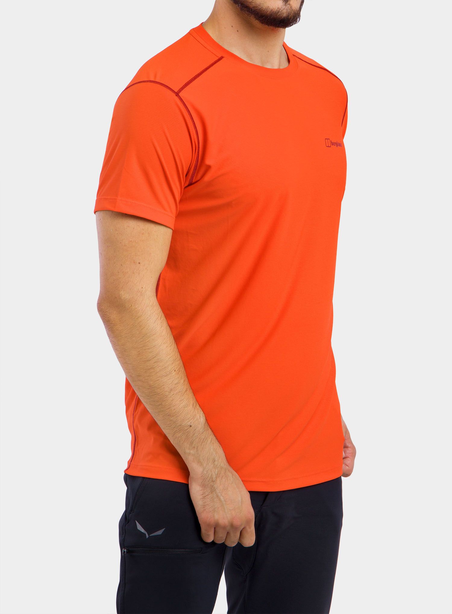 Бързосъхнеща тениска Berghaus 24/7 Tech SS Crew - red/red