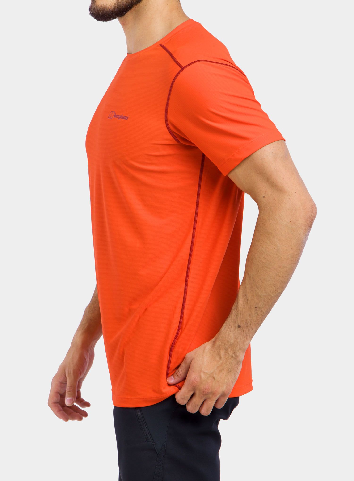 Бързосъхнеща тениска Berghaus 24/7 Tech SS Crew - red/red