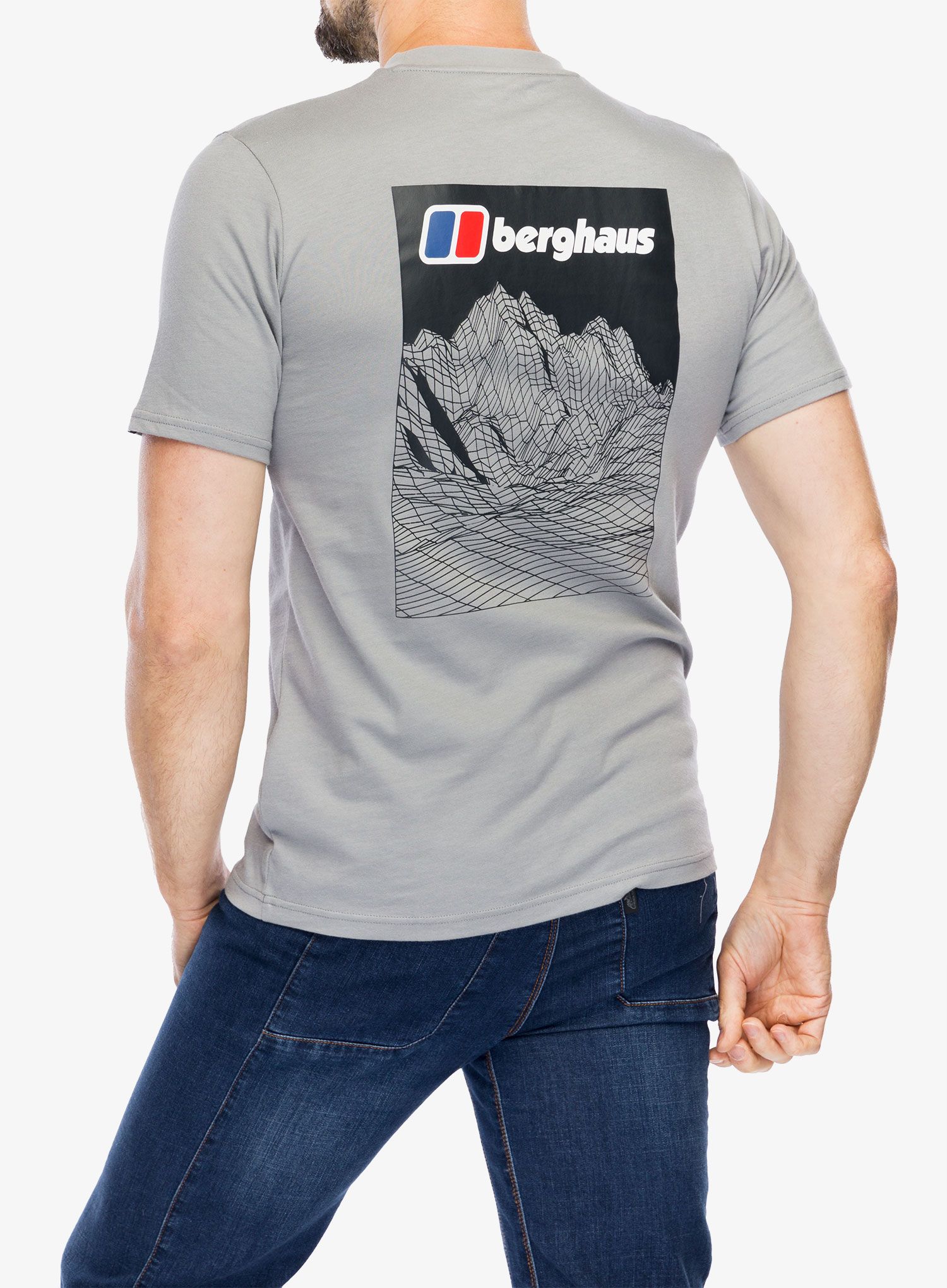 Памучна тениска Berghaus Mtn Lineation SS Tee - monument