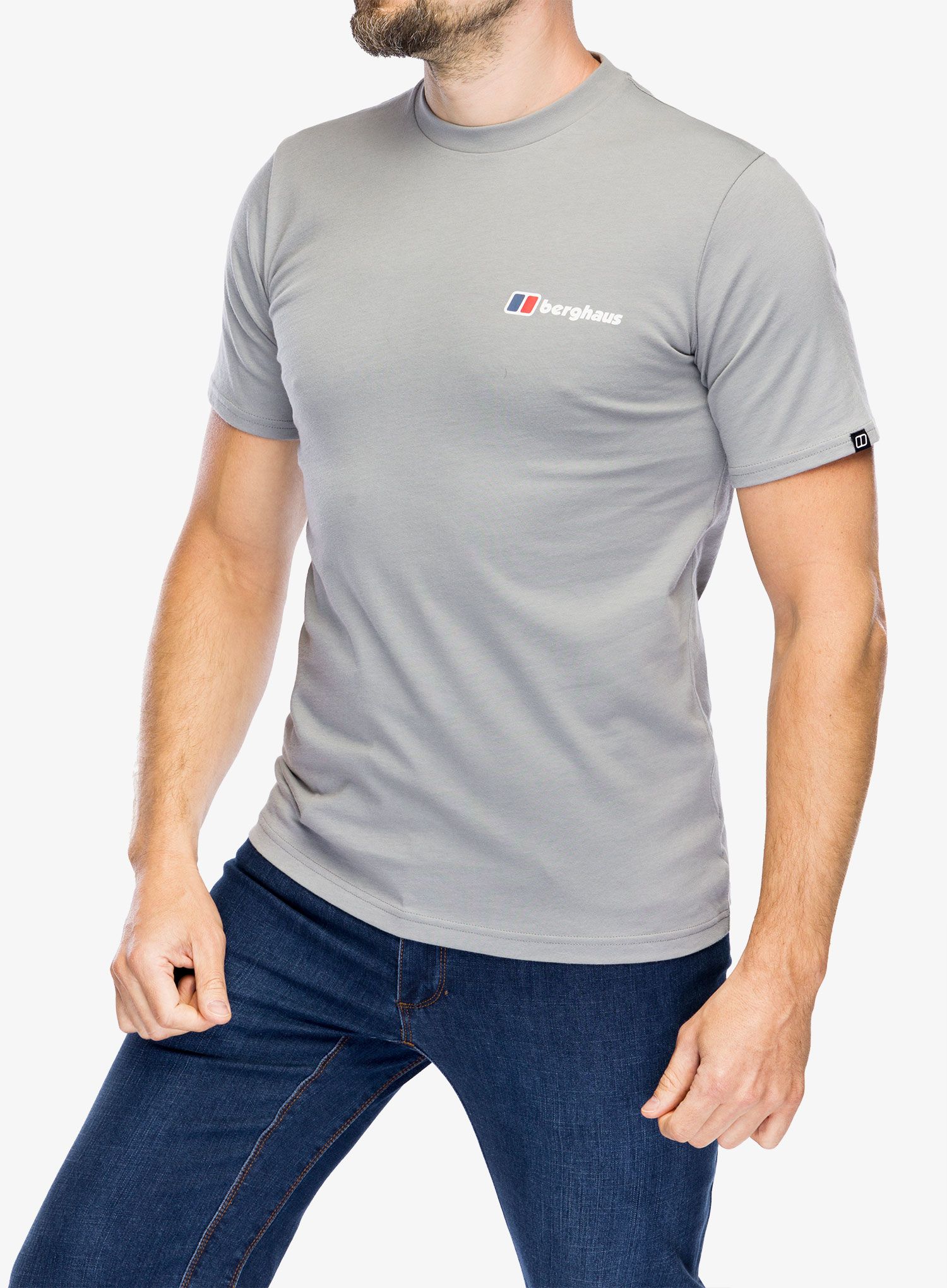 Памучна тениска Berghaus Mtn Lineation SS Tee - monument
