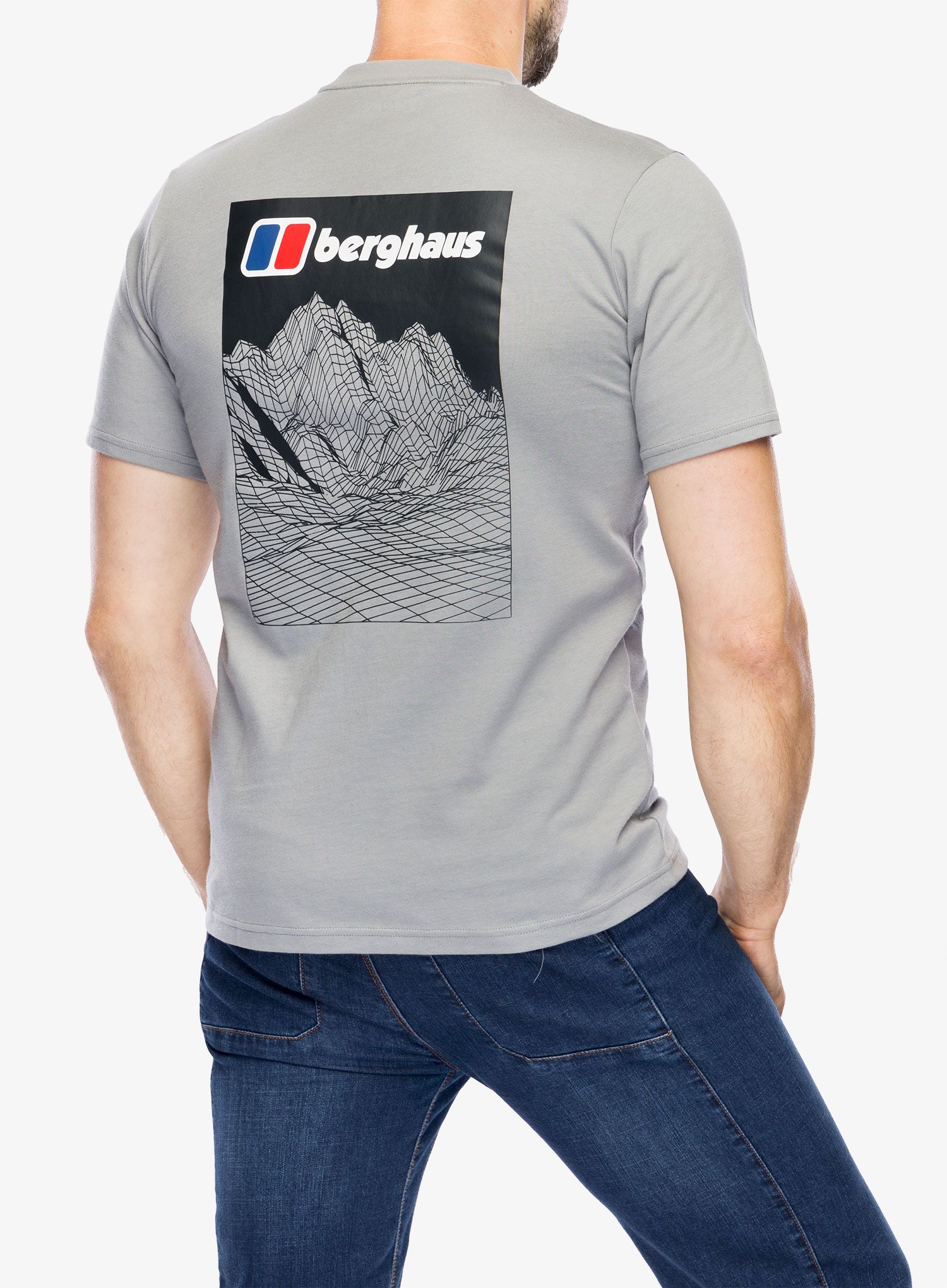 Памучна тениска Berghaus Mtn Lineation SS Tee - monument