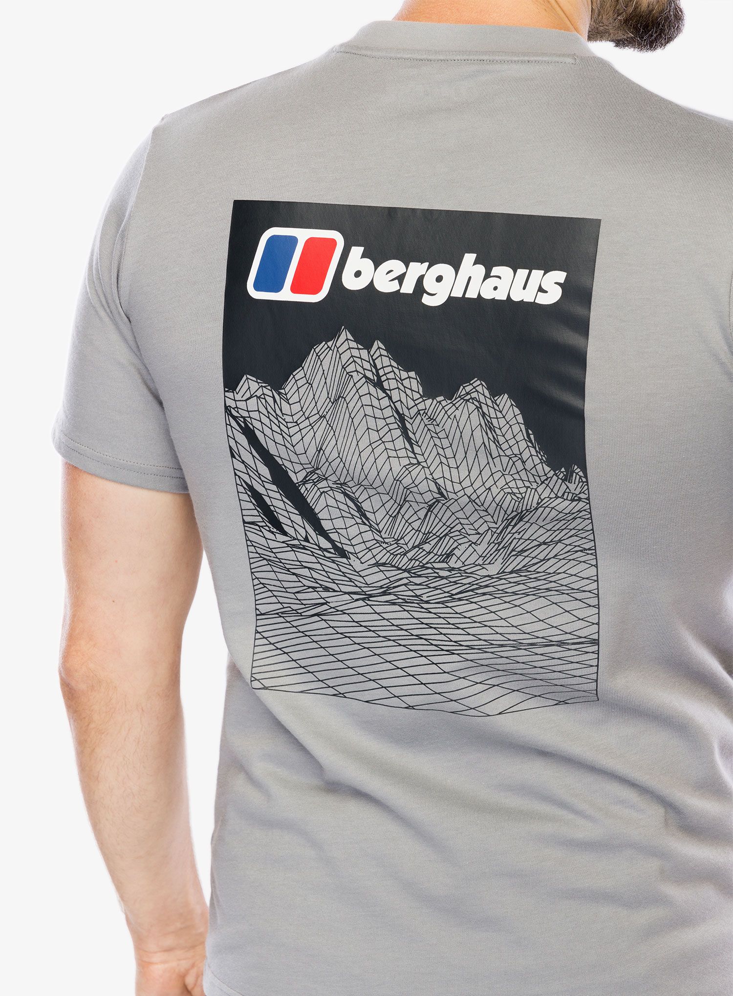 Памучна тениска Berghaus Mtn Lineation SS Tee - monument